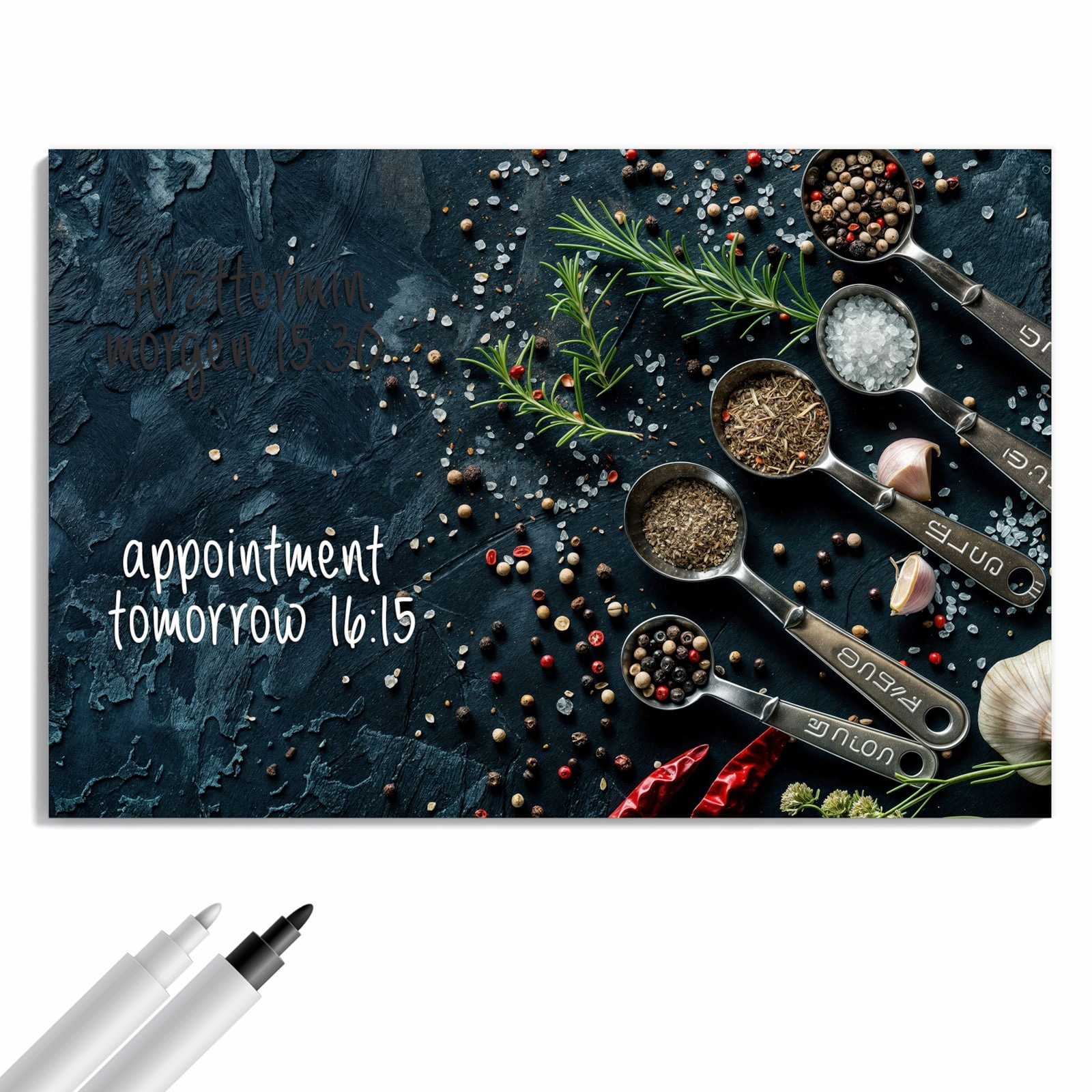Magnetická tabule – obraz na zeď Abstraktní kov | 60 × 40 cm