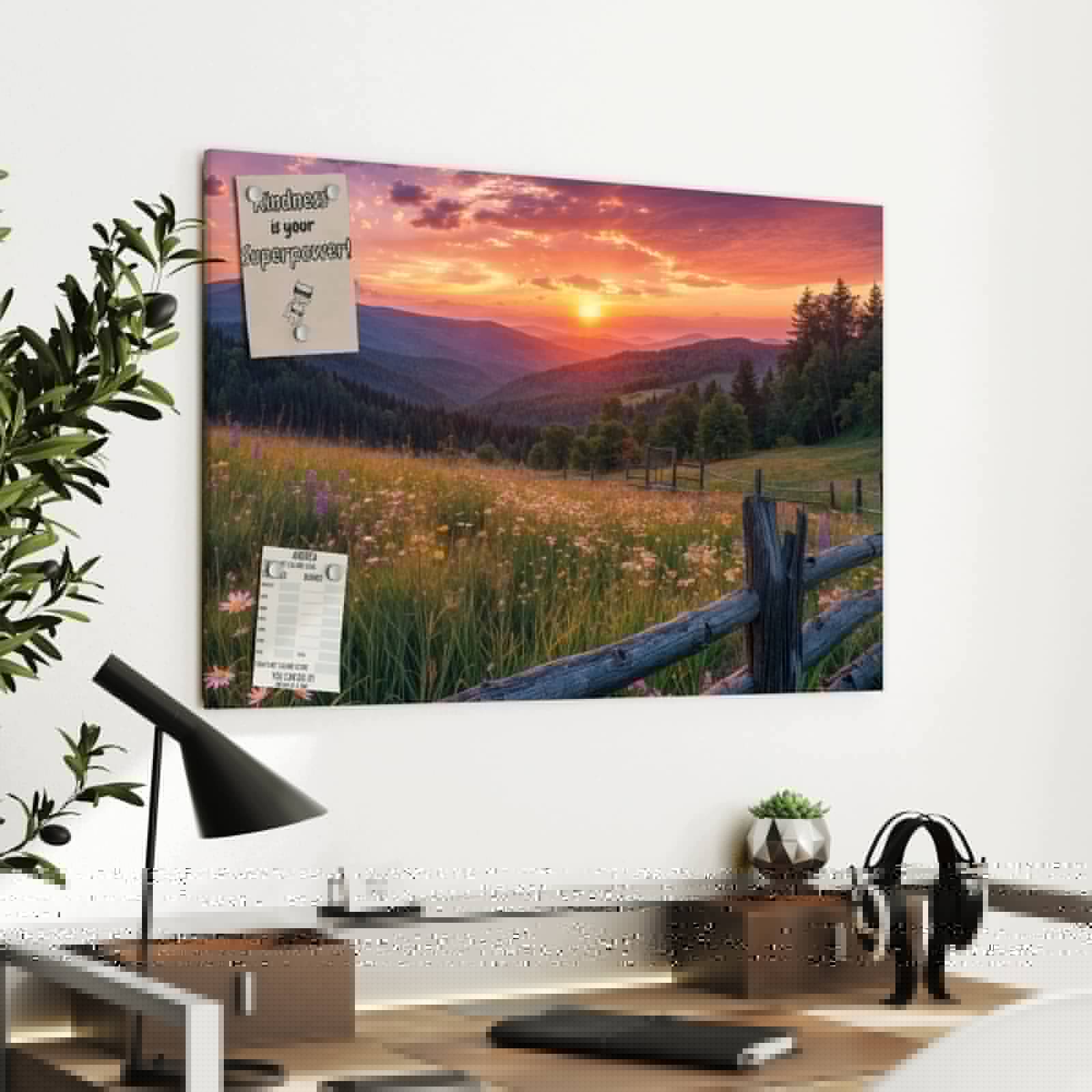 Magnetická tabule – obraz na zeď Příprava na vaření | 60 × 40 cm