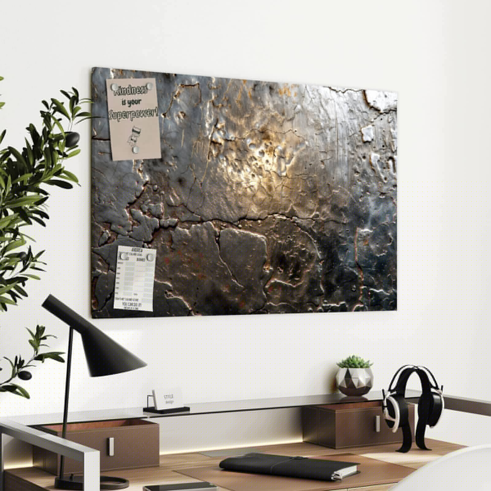 Magnetická tabule – obraz na zeď Portrét kočky | 90 × 60 cm