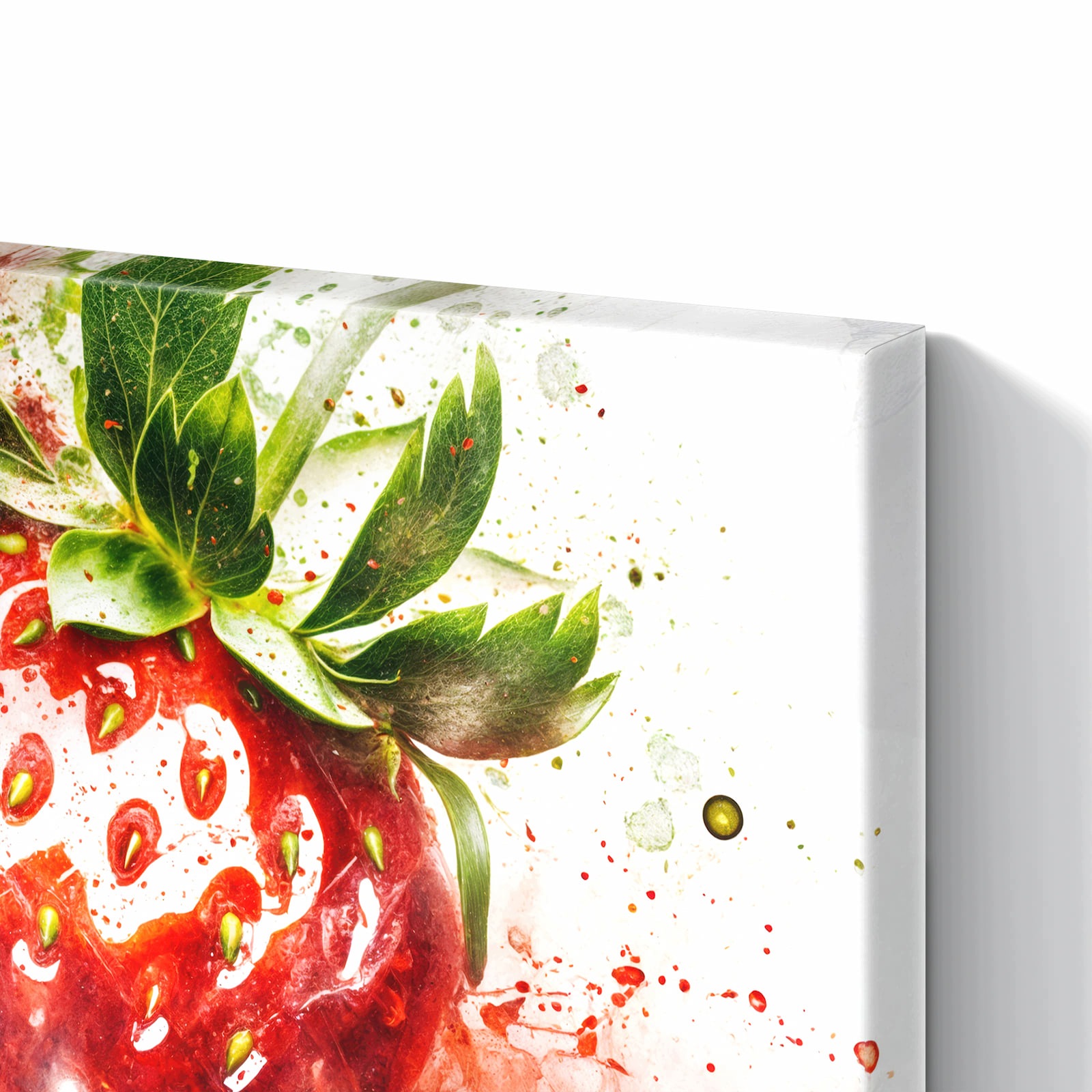 Magnetická tabule – obraz na zeď Jahodové umělecké dílo | 90 × 60 cm