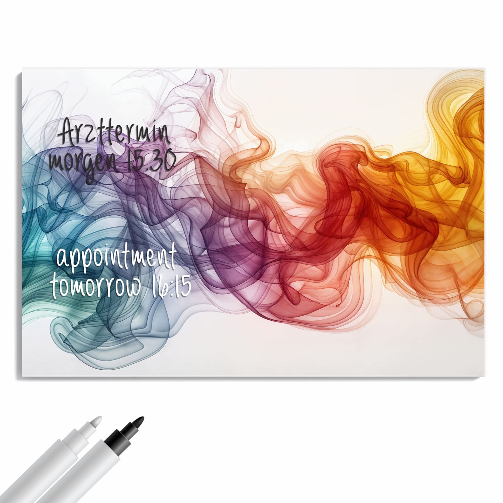 Magnetická tabule – obraz na zeď Barevný vír – motiv 2 | 60 × 40 cm