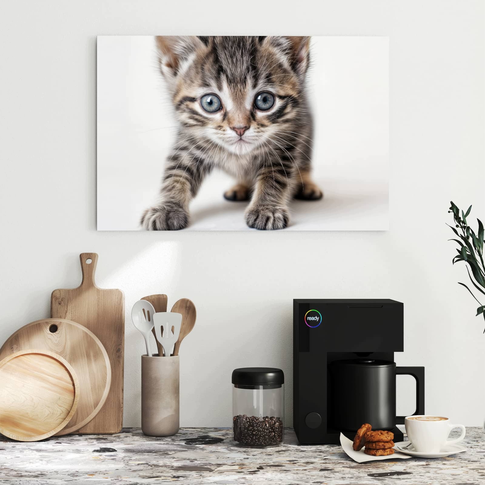 Magnetická tabule – obraz na zeď Jemné kotě | 60 × 40 cm