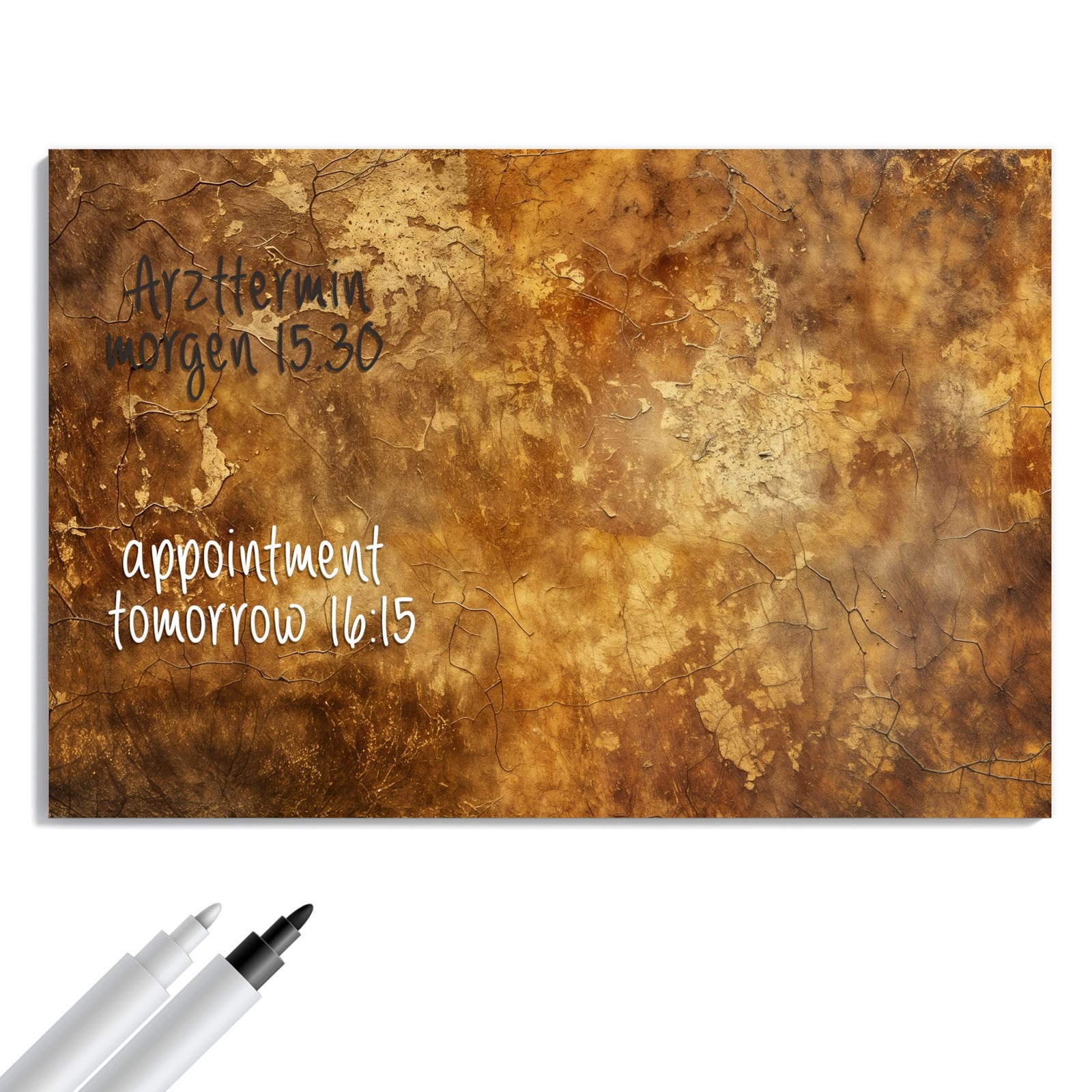 Magnetická tabule – obraz na zeď Zvětralá omítka | 60 × 40 cm