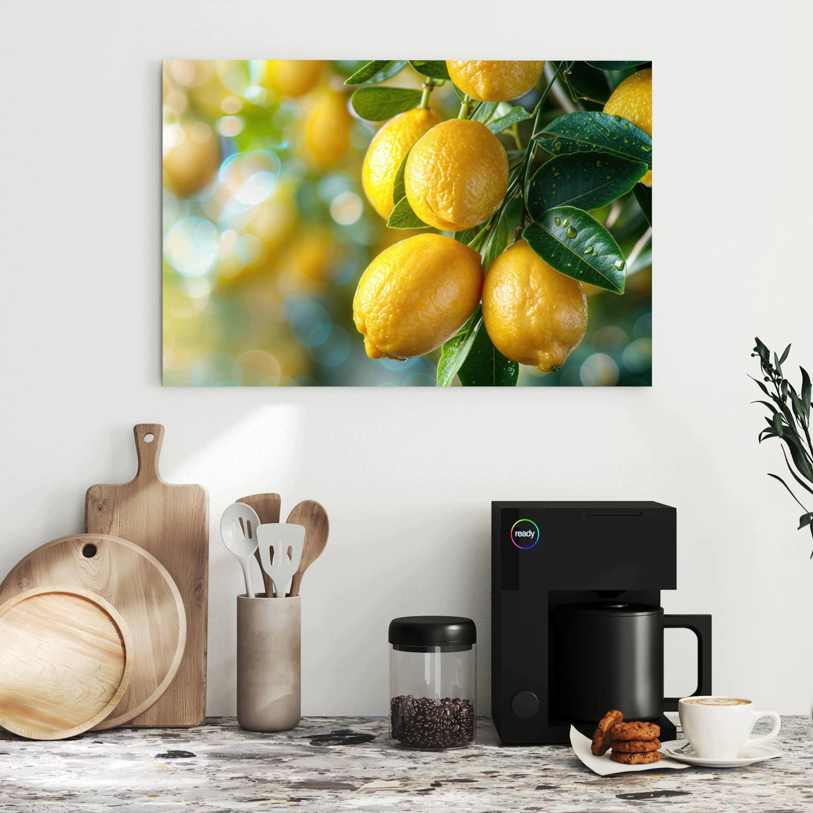 Magnetická tabule – obraz na zeď Citronový keř | 60 × 40 cm
