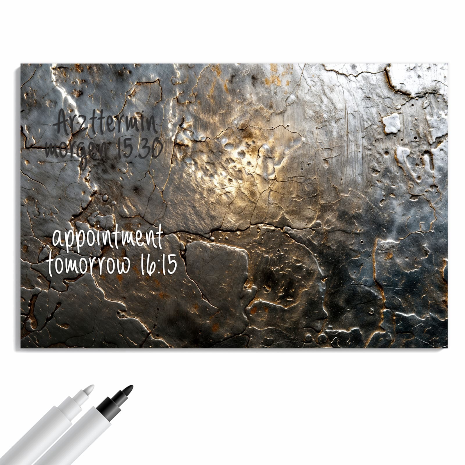 Magnetická tabule – obraz na zeď Čmáranice kov | 60 × 40 cm