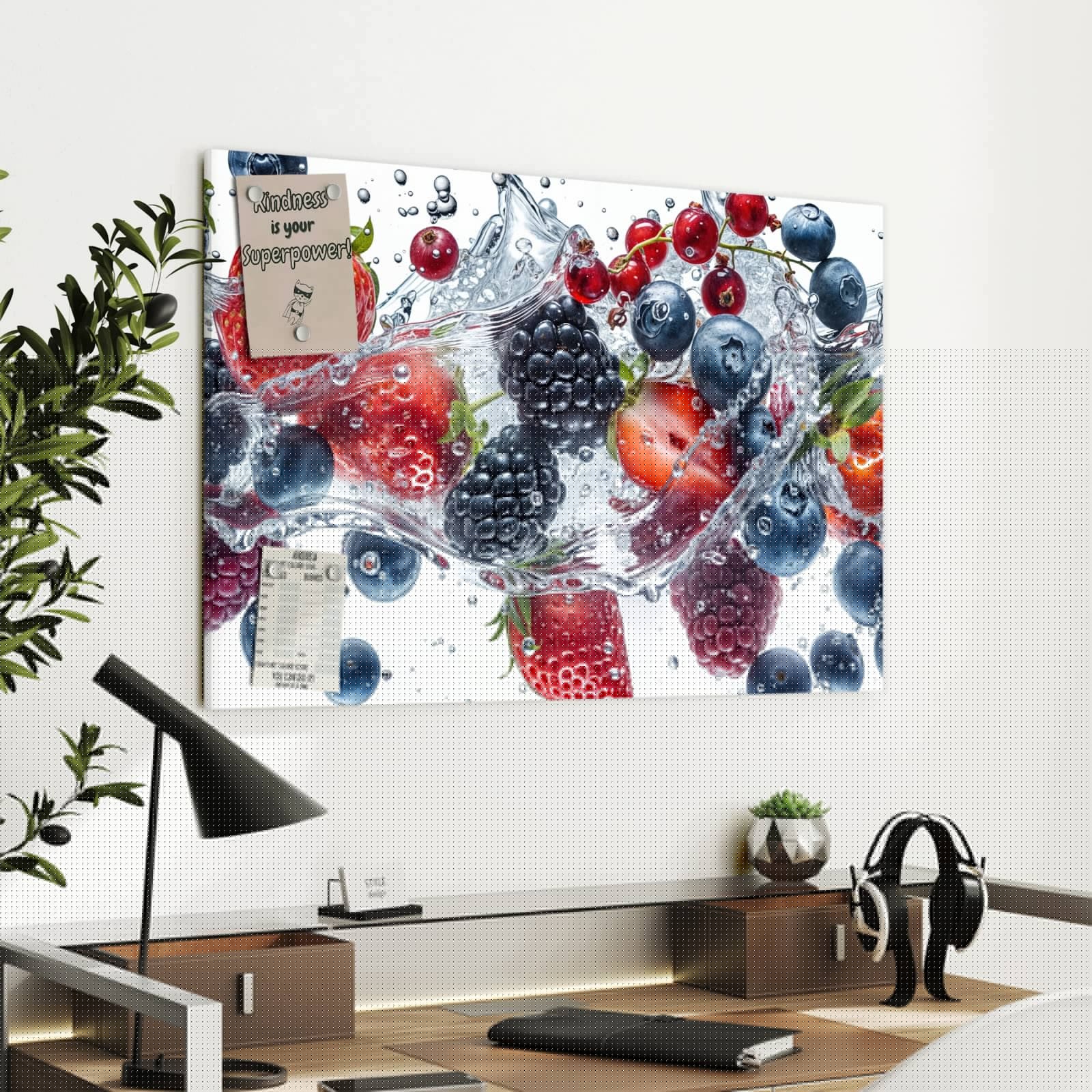 Magnetická tabule – obraz na zeď Osvěžující pomeranč | 90 × 60 cm