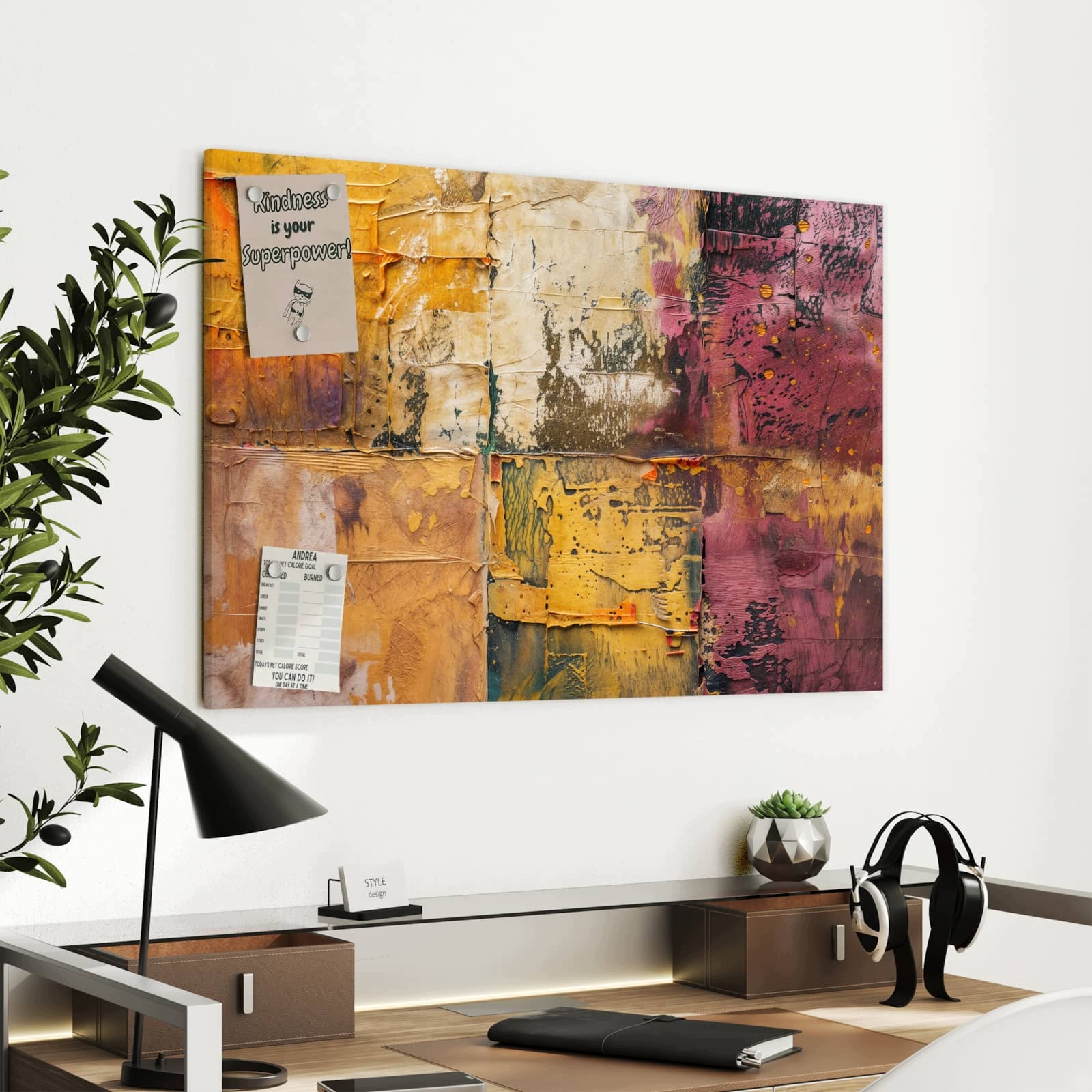 Magnetická tabule – obraz na zeď Teplé mořské vlny | 60 × 40 cm