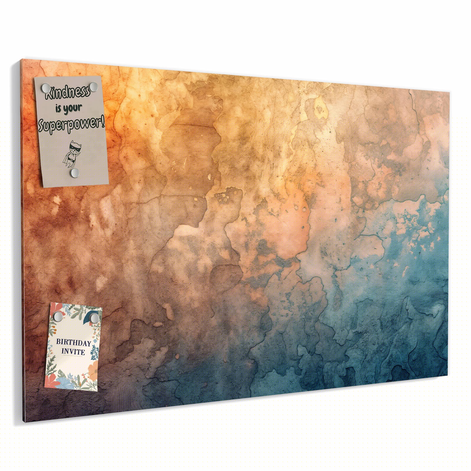 Magnetická tabule – obraz na zeď Futuristické město | 90 × 60 cm