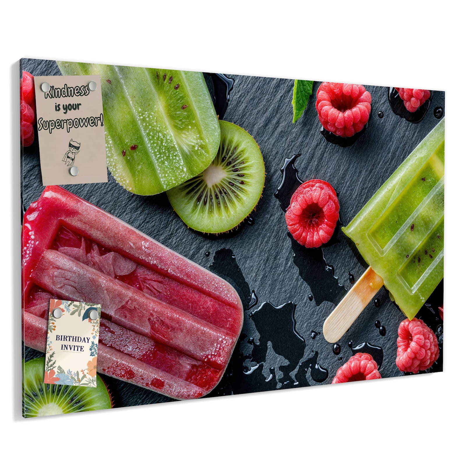 Magnetická tabule – obraz na zeď Housle panorama města | 60 × 40 cm