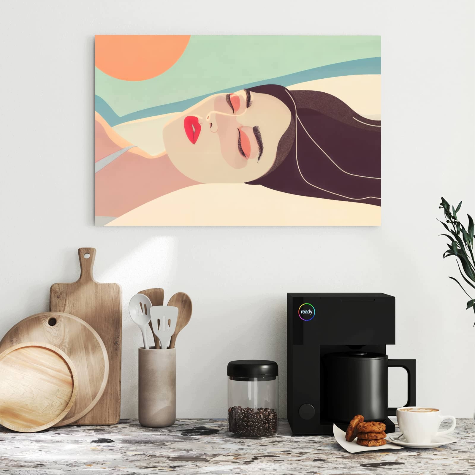 Magnetická tabule – obraz na zeď Opalování | 60 × 40 cm