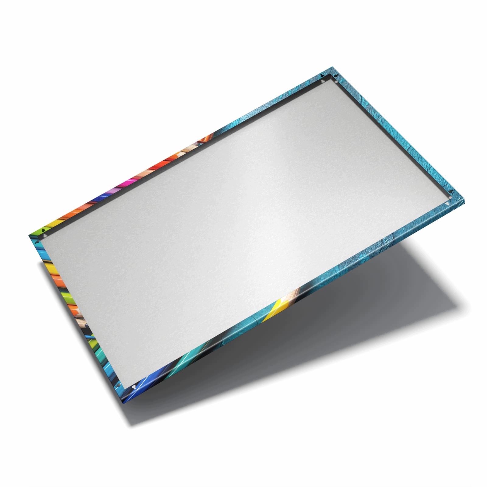 Magnetická tabule – obraz na zeď Pastelky dřevo | 60 × 40 cm