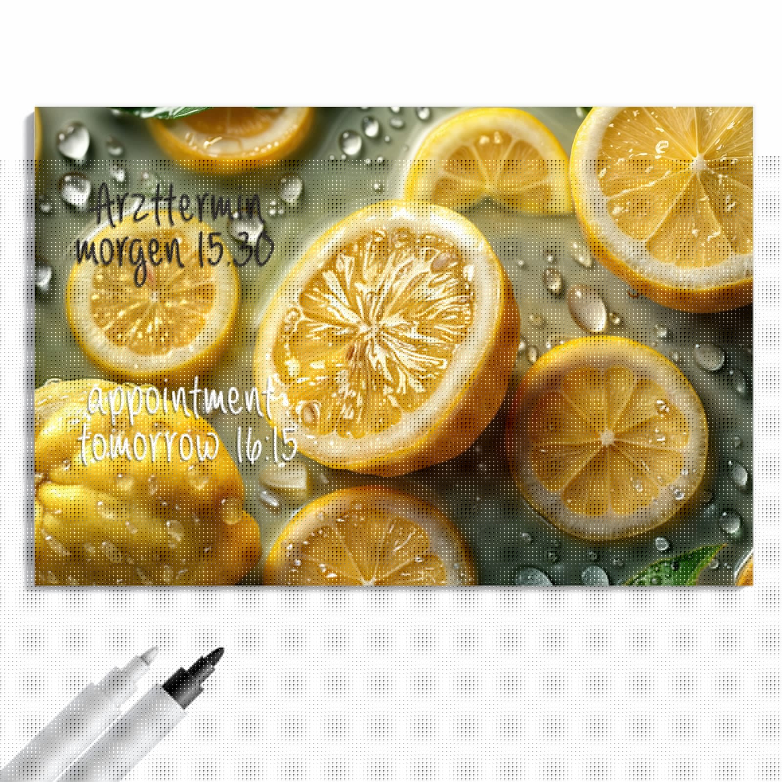 Magnetická tabule – obraz na zeď Abstraktní a vlny | 90 × 60 cm
