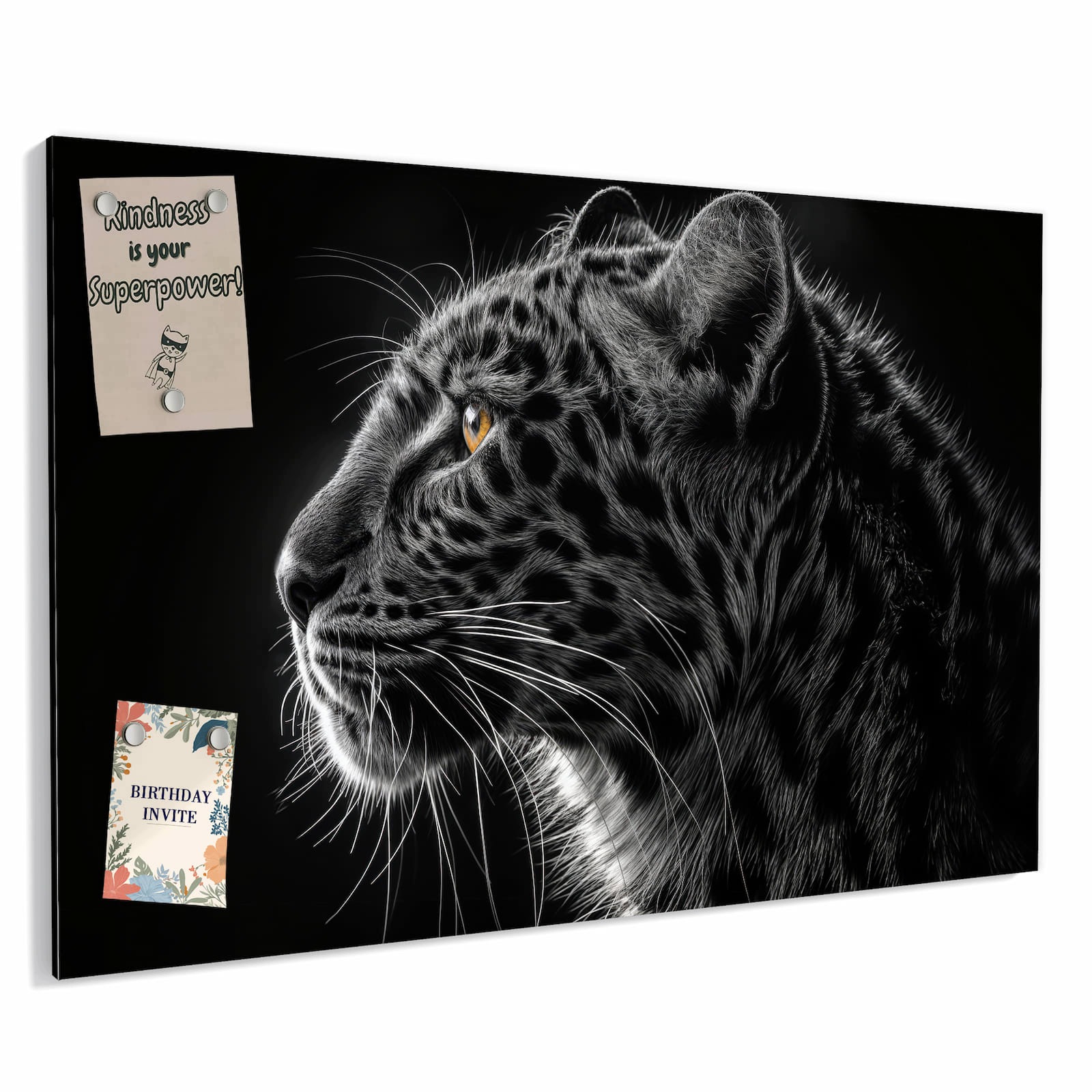 Magnetická tabule – obraz na zeď Tyrkysová prkna | 60 × 40 cm