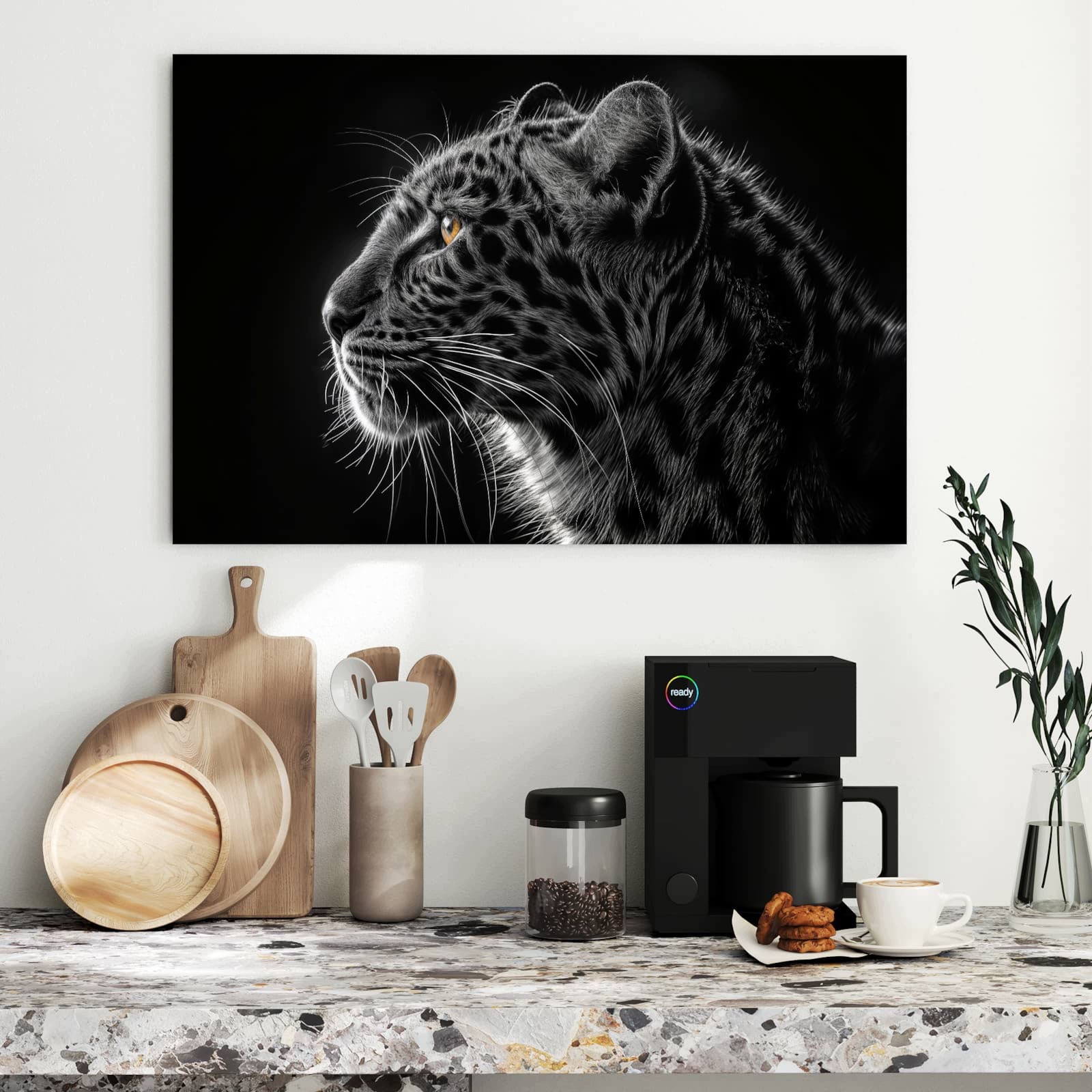 Magnetická tabule – obraz na zeď Tyrkysová prkna | 60 × 40 cm