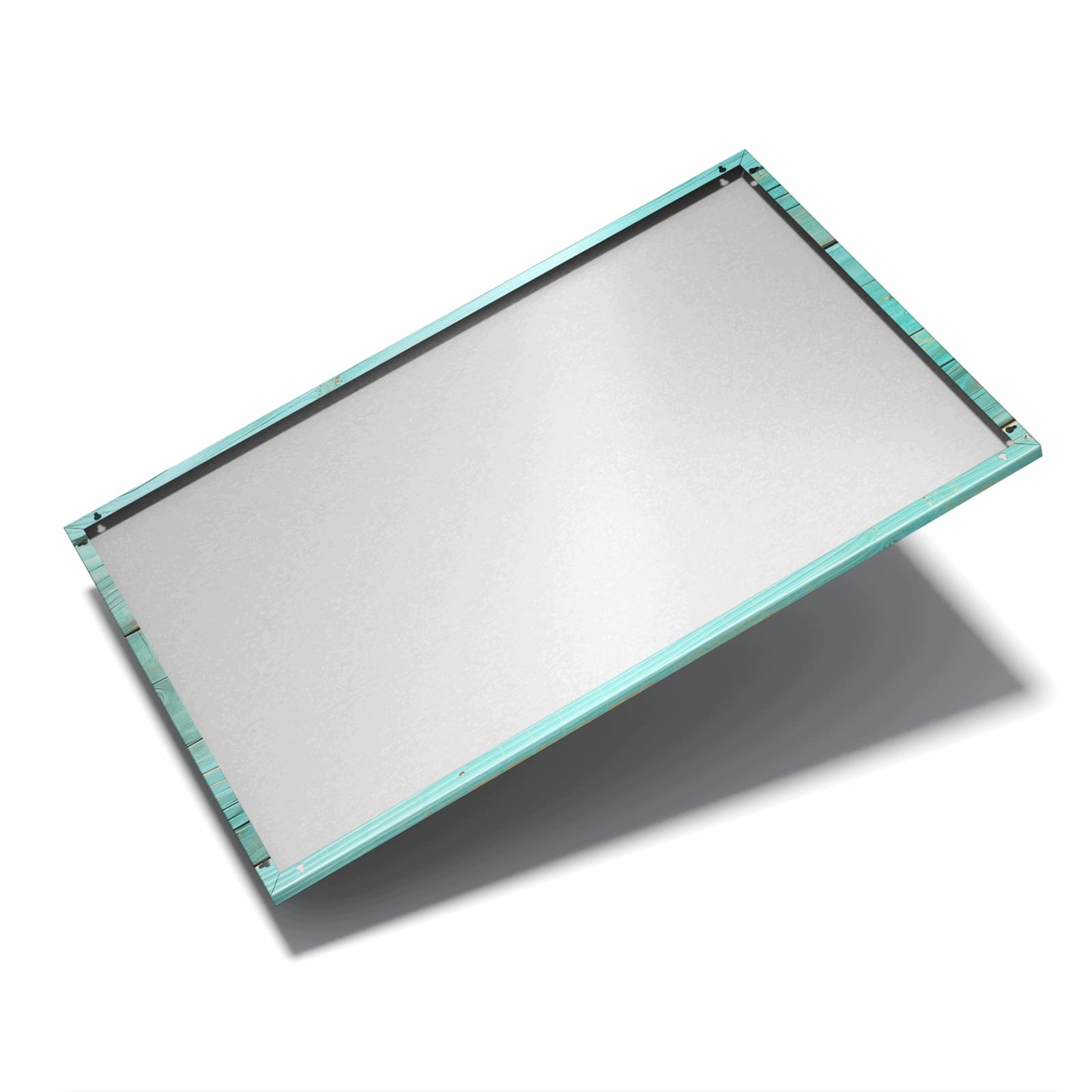 Magnetická tabule – obraz na zeď Tyrkysová prkna | 60 × 40 cm