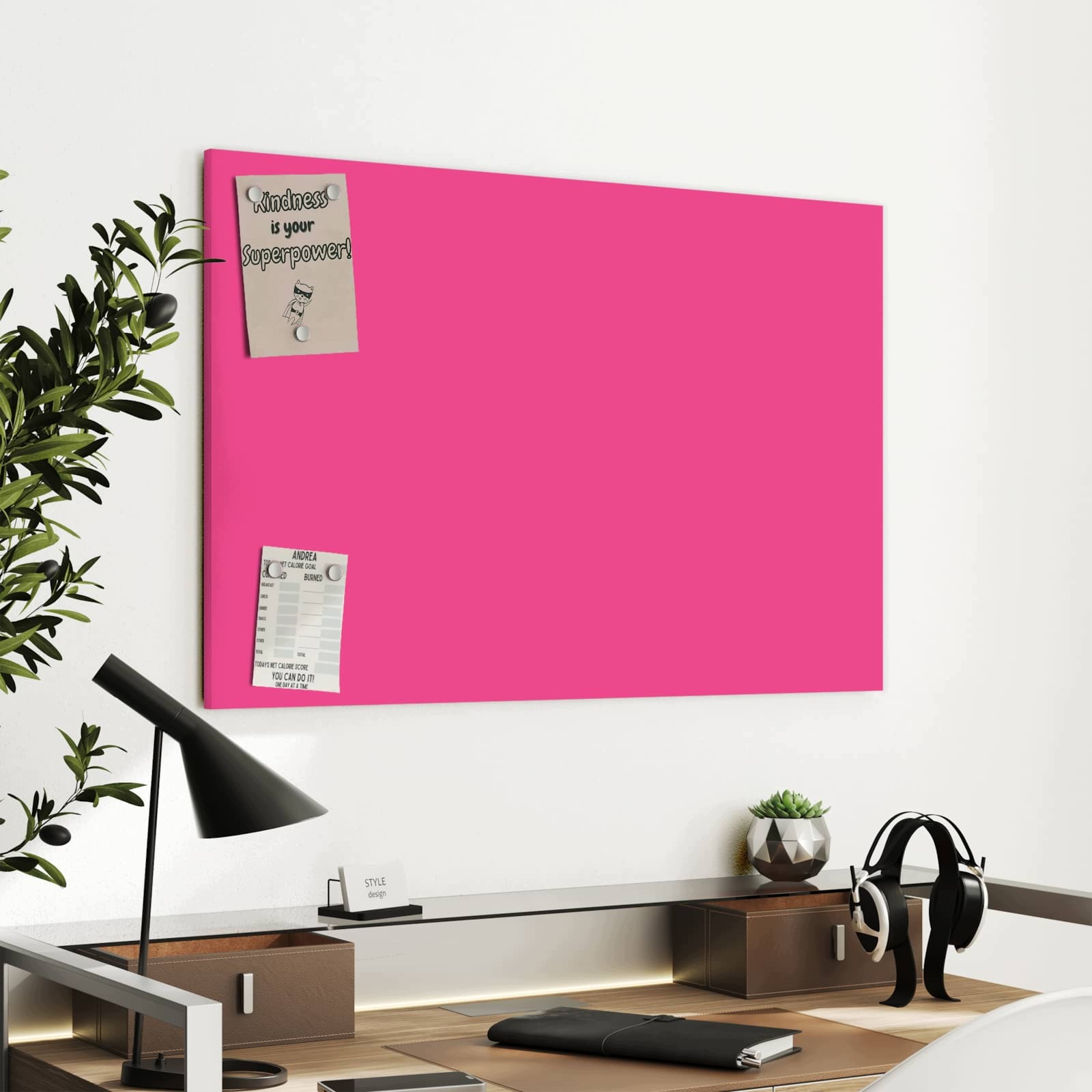 Magnetická tabule – obraz na zeď Květiny citronu | 90 × 60 cm