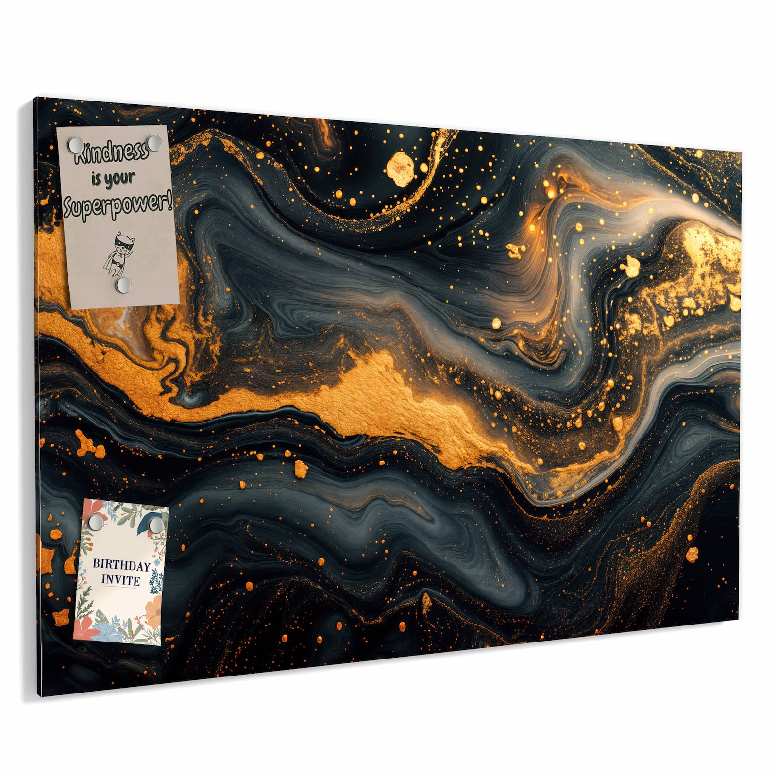 Magnetická tabule – obraz na zeď Abstraktní vír | 60 × 40 cm