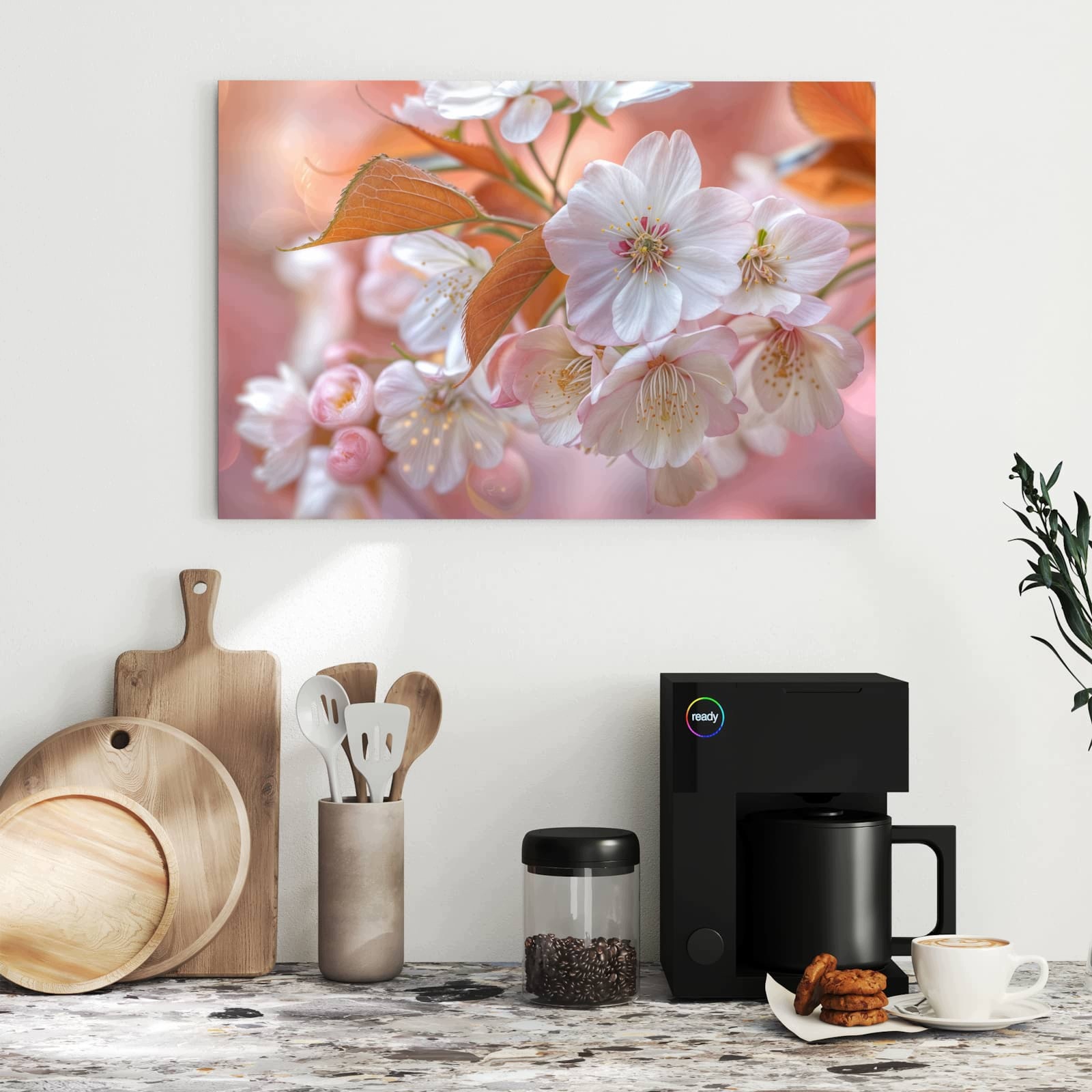 Magnetická tabule – obraz na zeď Bujná nádhera květin | 60 × 40 cm