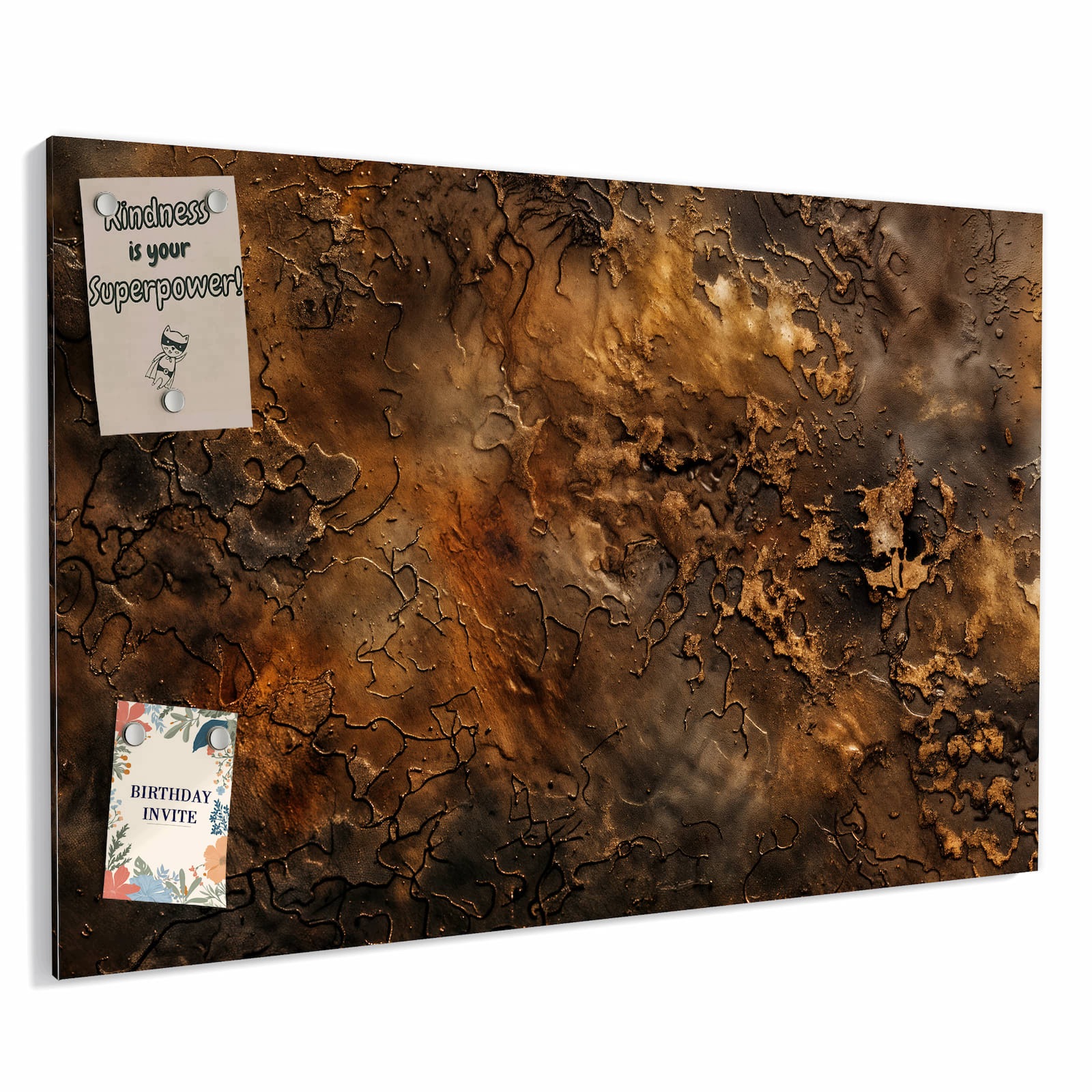 Magnetická tabule – obraz na zeď Abstraktní Země | 60 × 40 cm