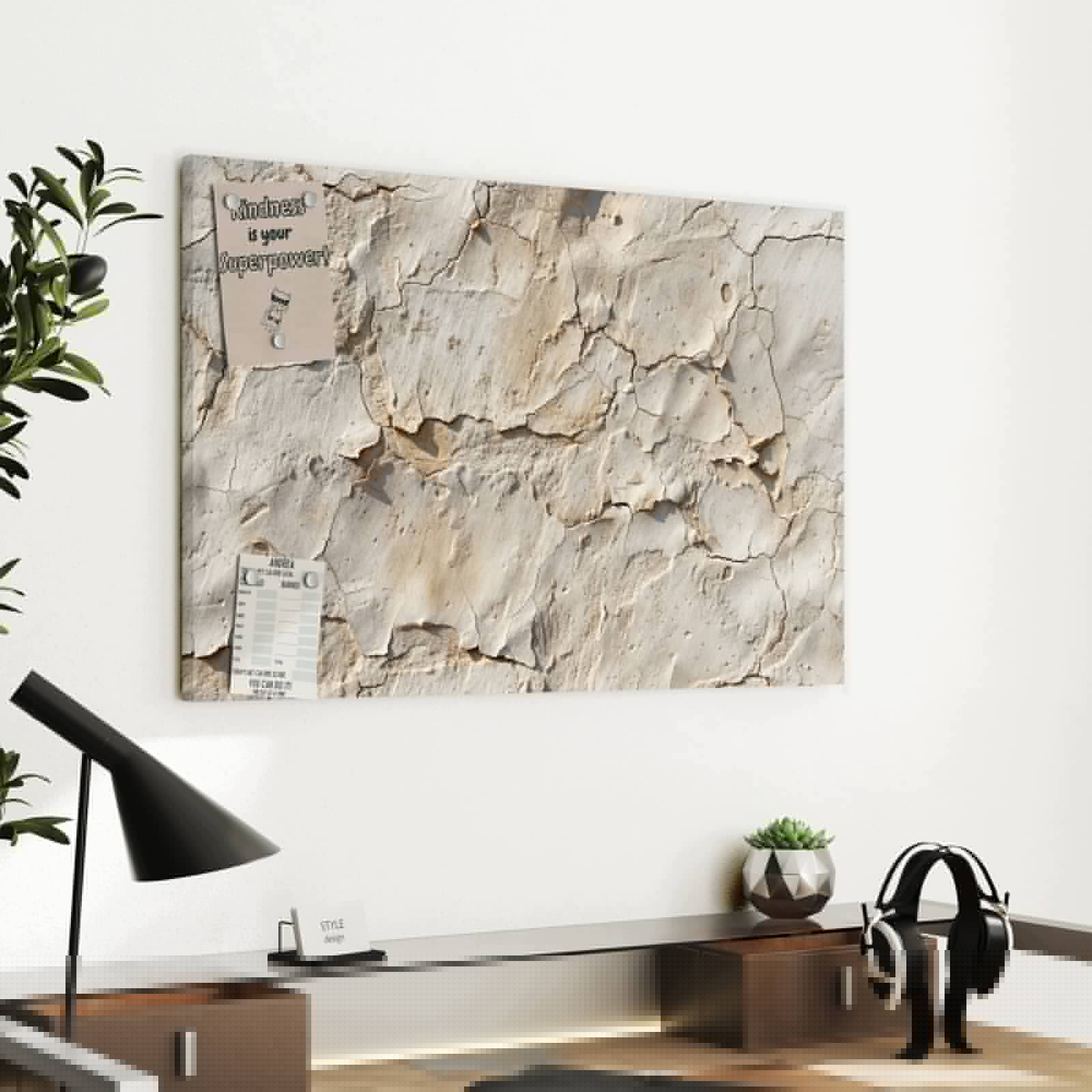 Magnetická tabule – obraz na zeď Kostlivec a vlny | 60 × 40 cm