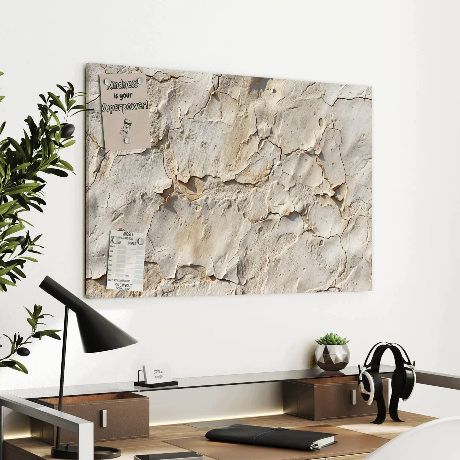 Magnetická tabule – obraz na zeď Kvetoucí sedmikrásky | 60 × 40 cm