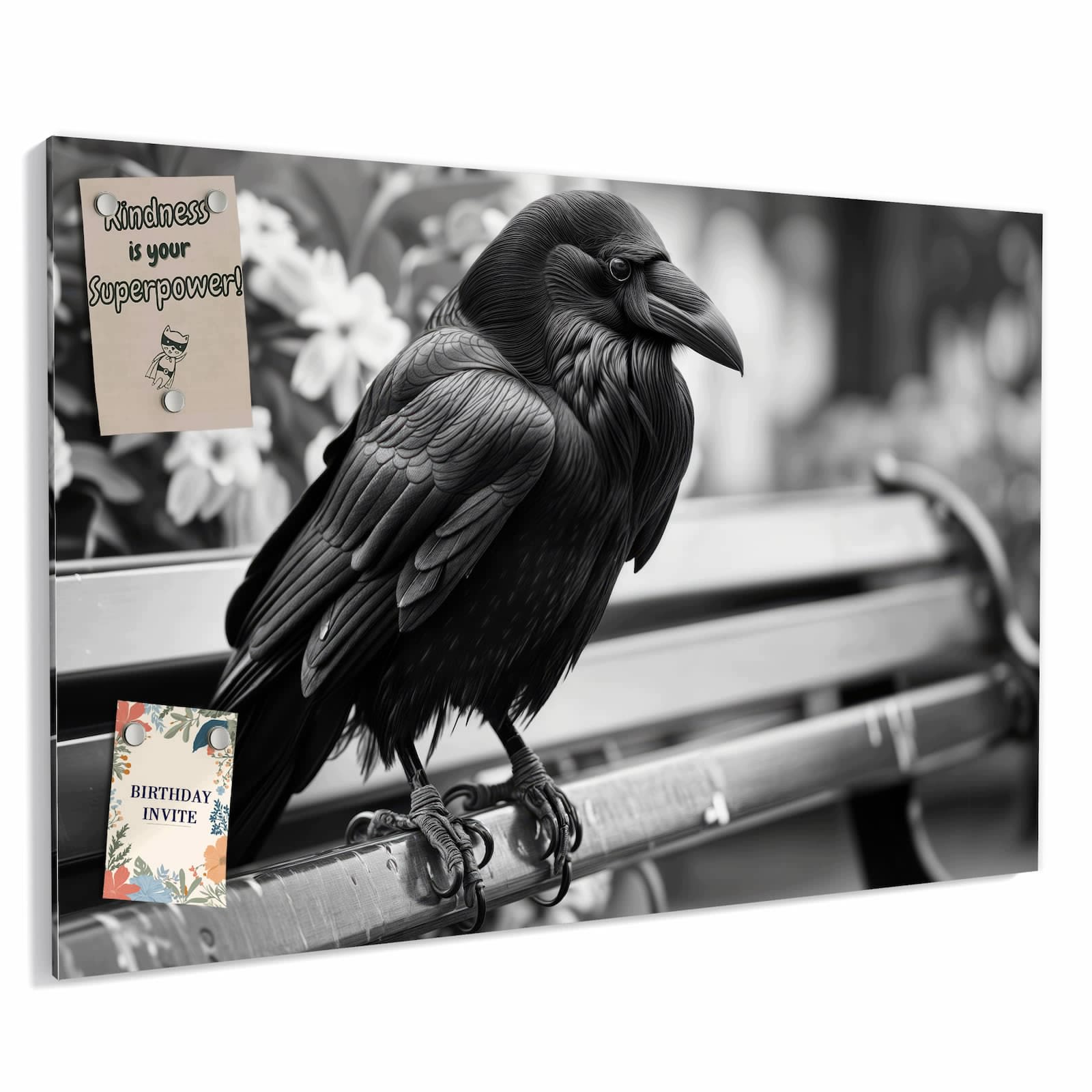 Magnetická tabule – obraz na zeď Vznášející se vlny | 60 × 40 cm