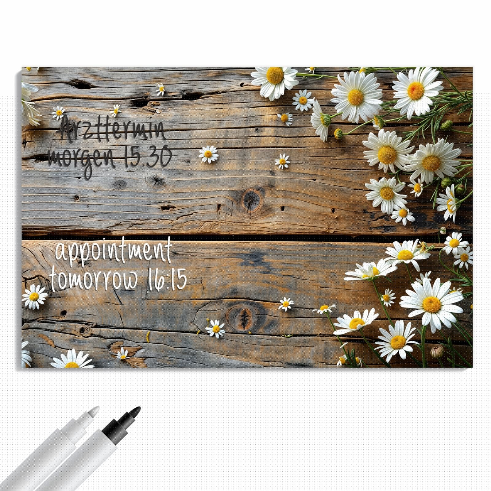 Magnetická tabule – obraz na zeď Kvetoucí jarní květiny | 90 × 60 cm
