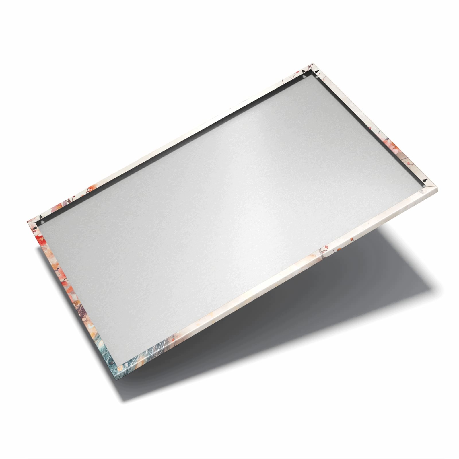 Magnetická tabule – obraz na zeď Páv a květiny | 60 × 40 cm