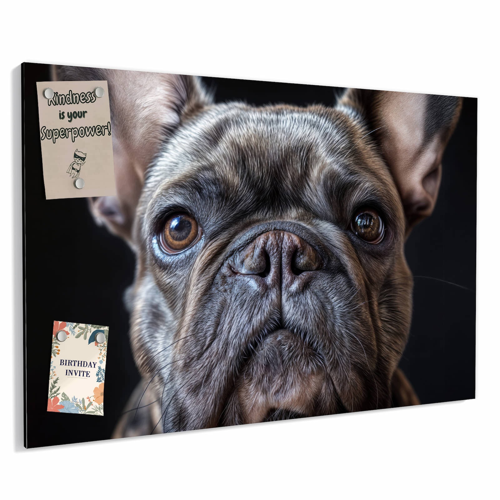 Magnetická tabule – obraz na zeď Portrét psa | 60 × 40 cm