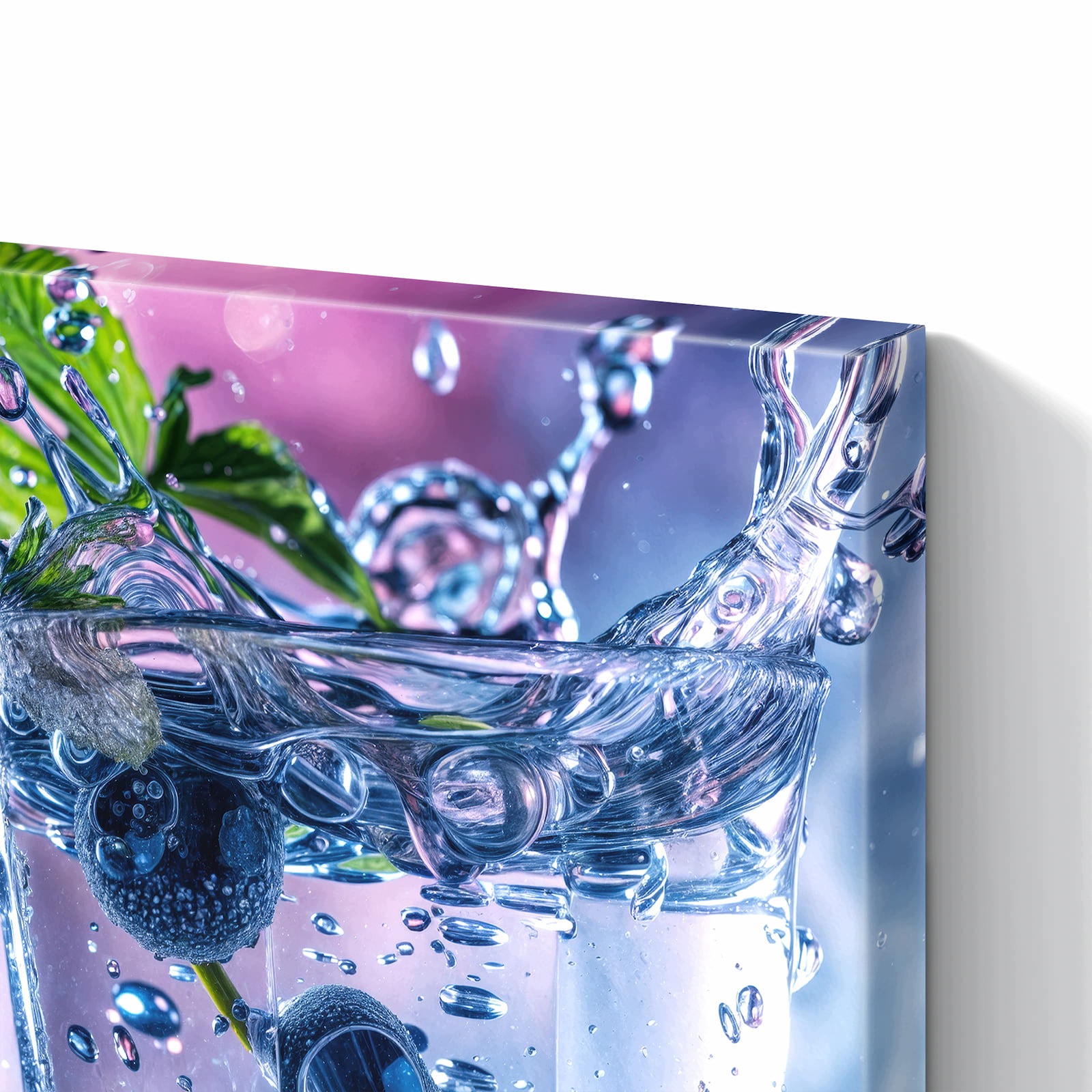Magnetická tabule – obraz na zeď Kapky vody | 90 × 60 cm