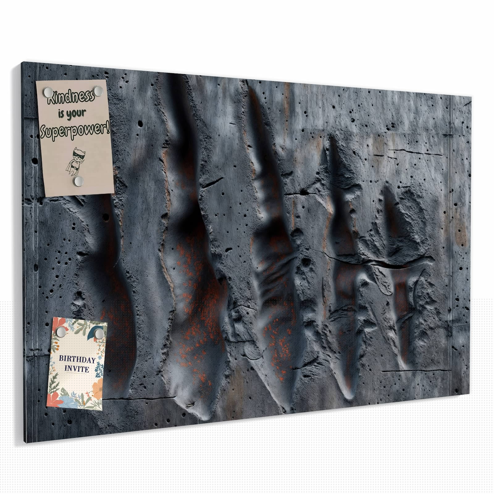 Magnetická tabule – obraz na zeď Větvička s růžovým květem | 60 × 40 cm