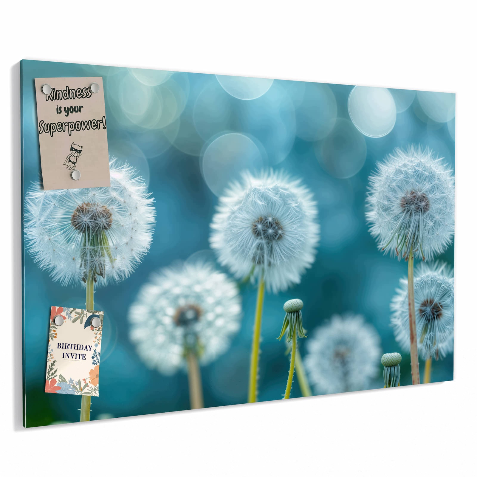 Magnetická tabule – obraz na zeď Bobule ve sněhu | 90 × 60 cm