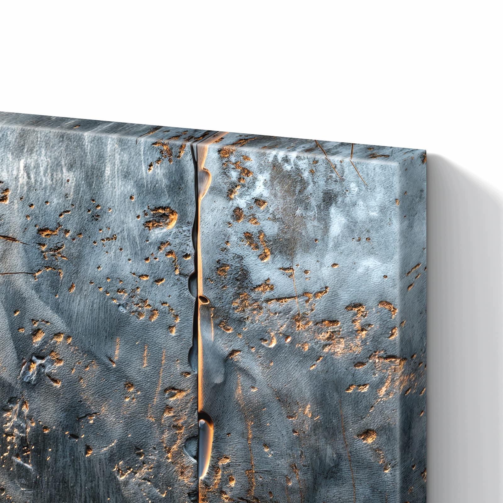 Magnetická tabule – obraz na zeď Textura kovu | 90 × 60 cm