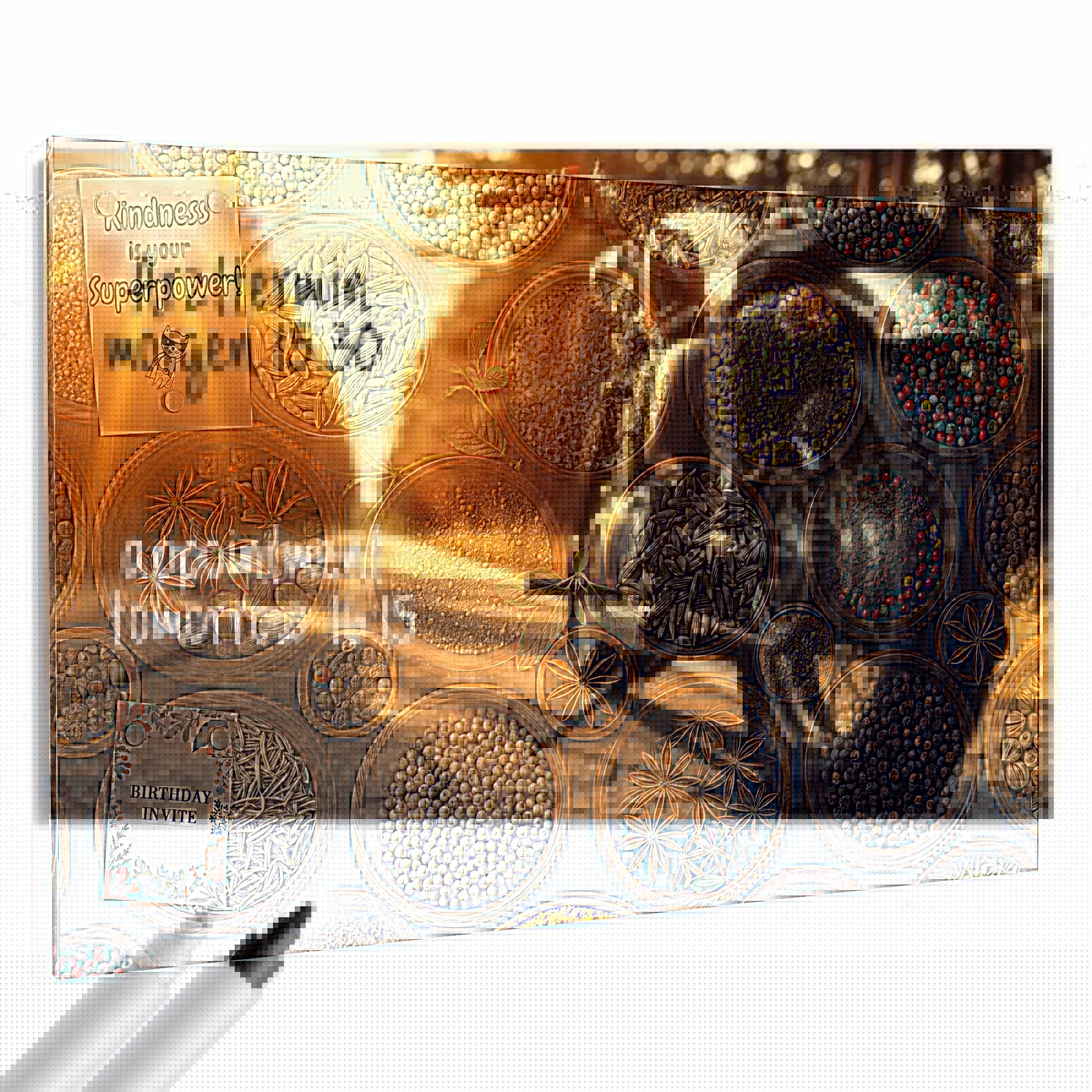 Magnetická tabule – obraz na zeď Slunce na motocyklu | 90 × 60 cm