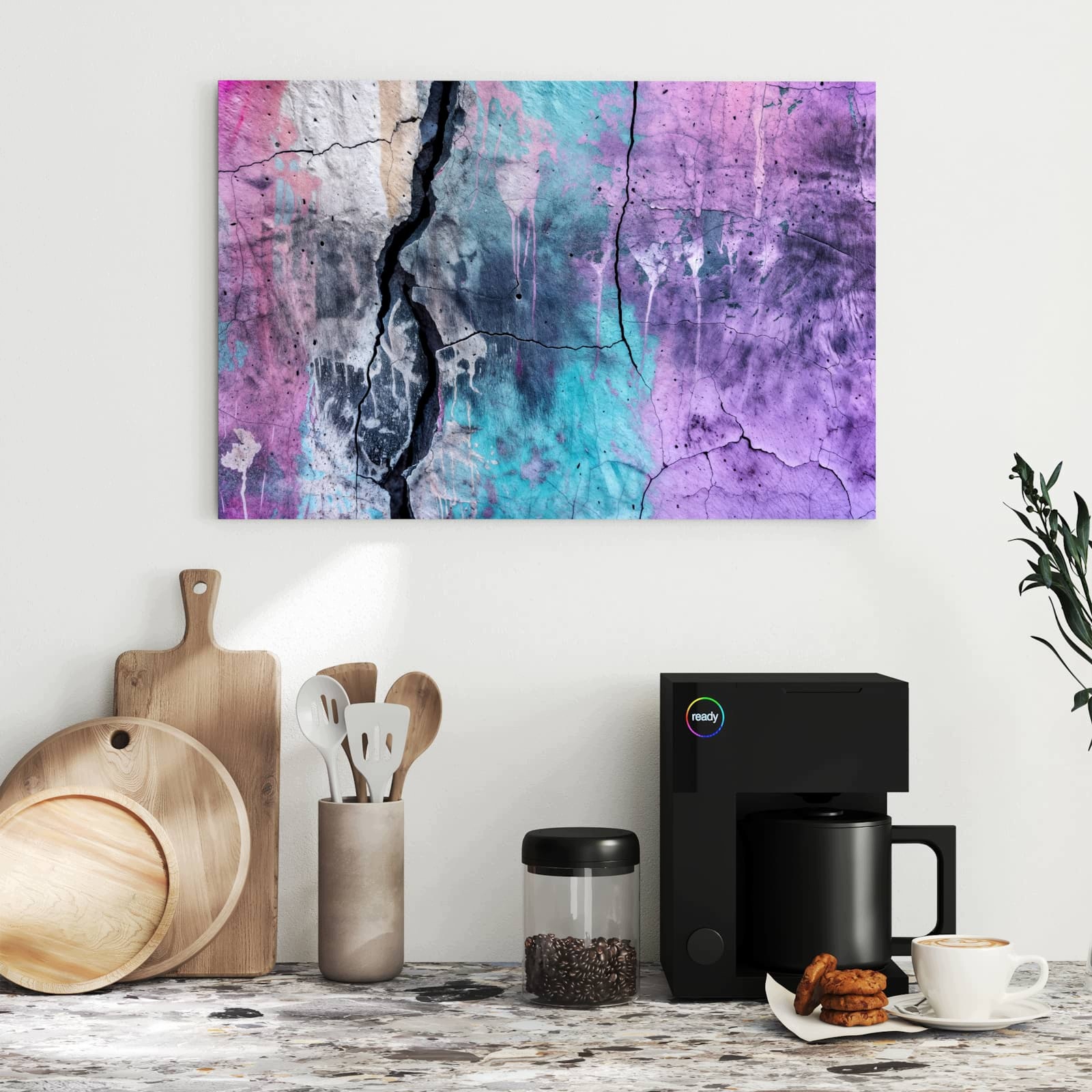Magnetická tabule – obraz na zeď Graffiti stěna umění | 60 × 40 cm