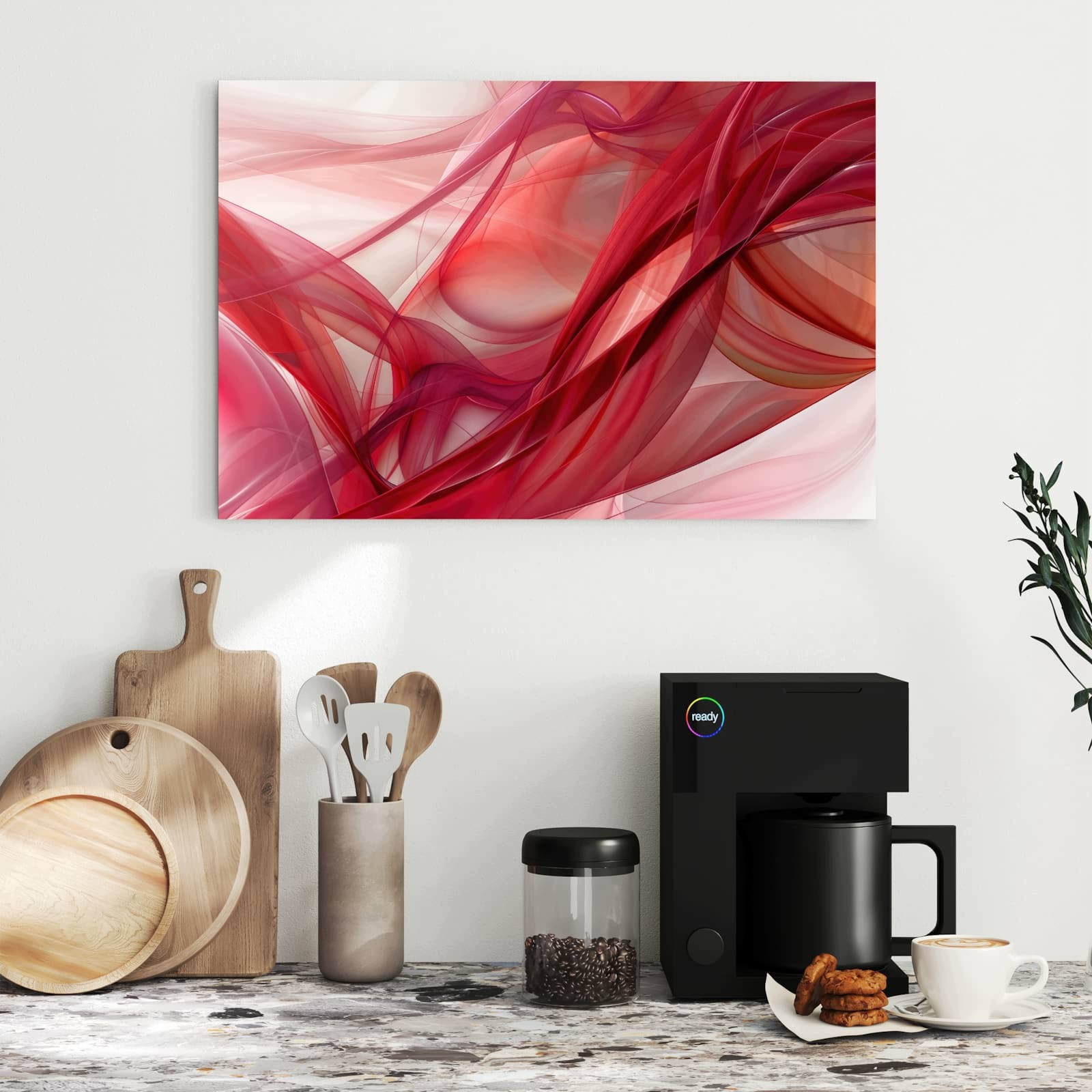 Magnetická tabule – obraz na zeď Abstraktní závěs | 60 × 40 cm
