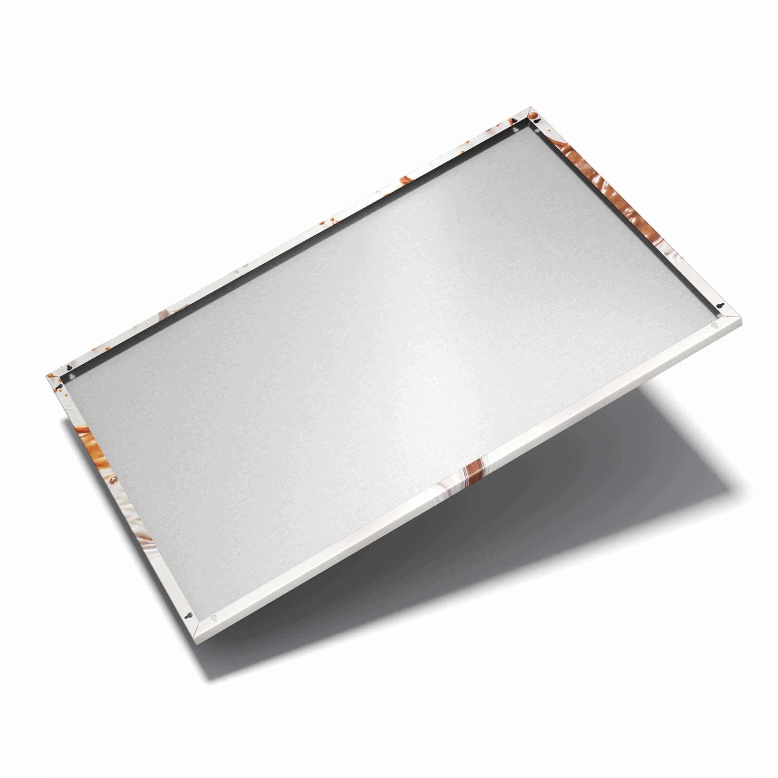 Magnetická tabule – obraz na zeď Pruhovaný vzor se srdci | 60 × 40 cm
