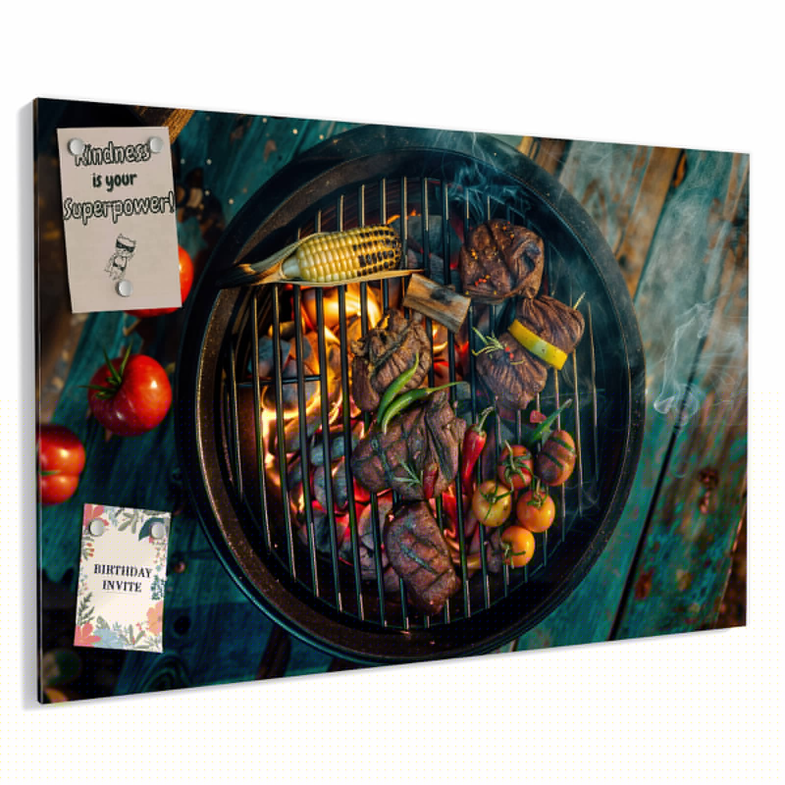 Magnetická tabule – obraz na zeď Abstraktní závěs | 90 × 60 cm