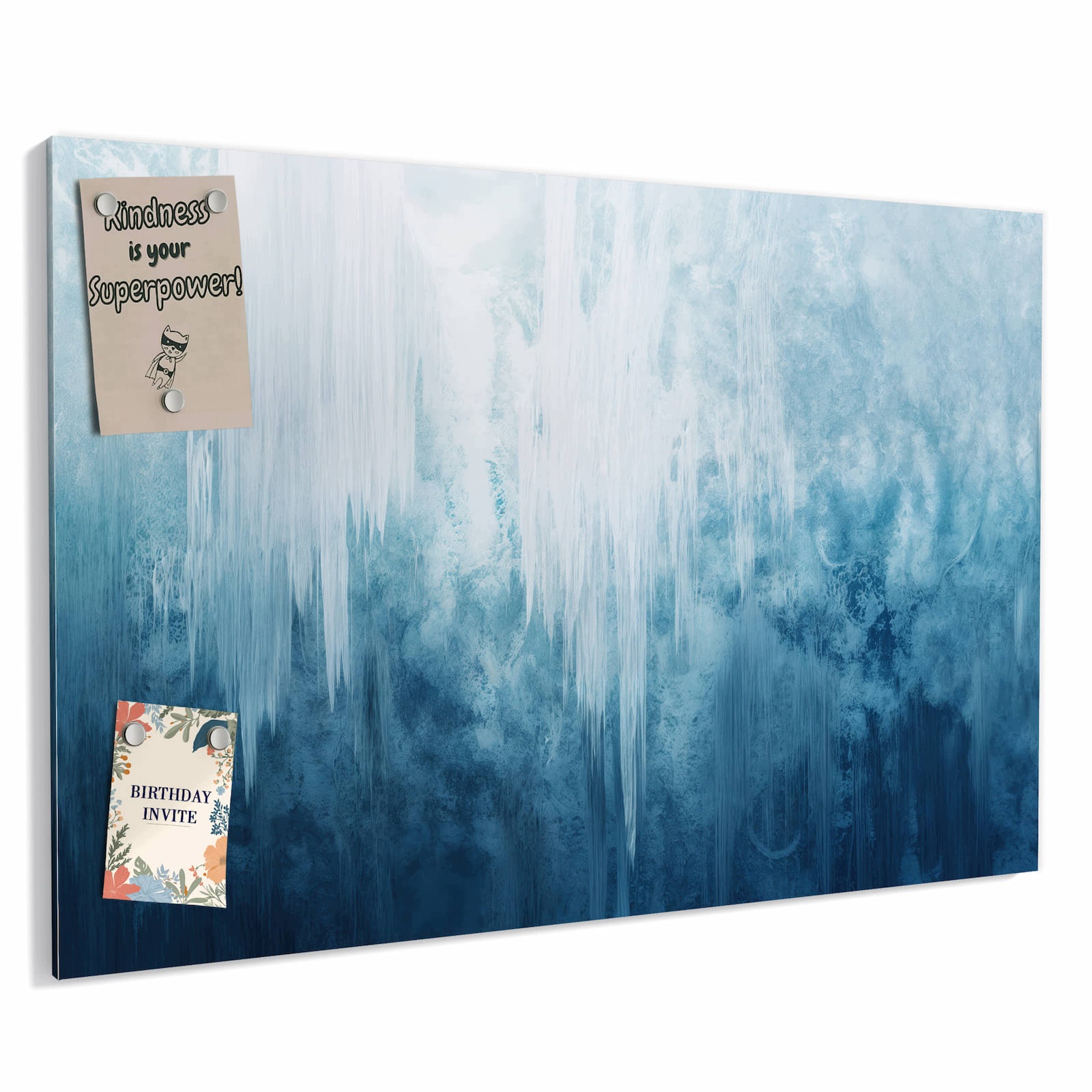 Magnetická tabule – obraz na zeď Zamrzlý vodopád | 60 × 40 cm