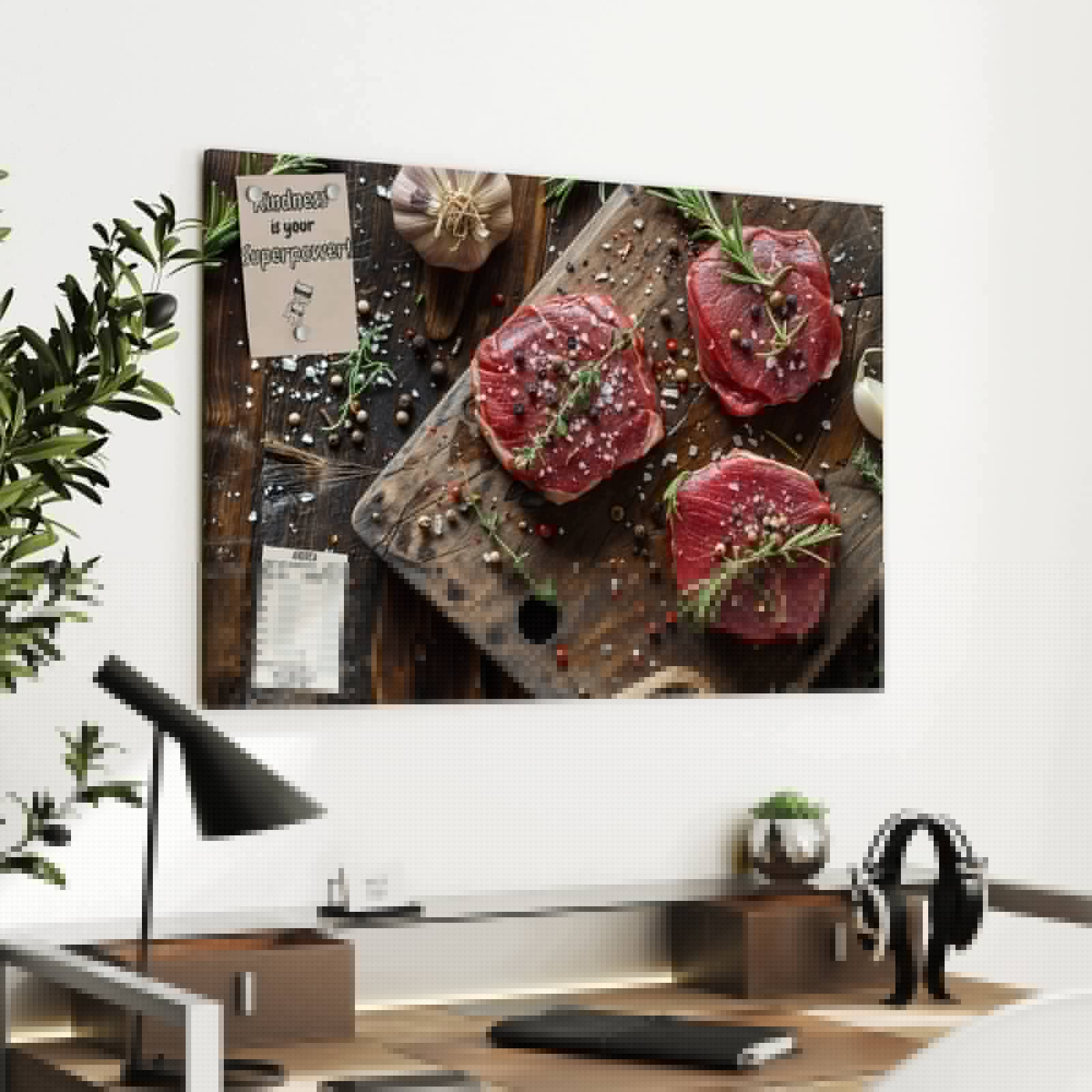 Magnetická tabule – obraz na zeď Pohled do neznáma | 90 × 60 cm