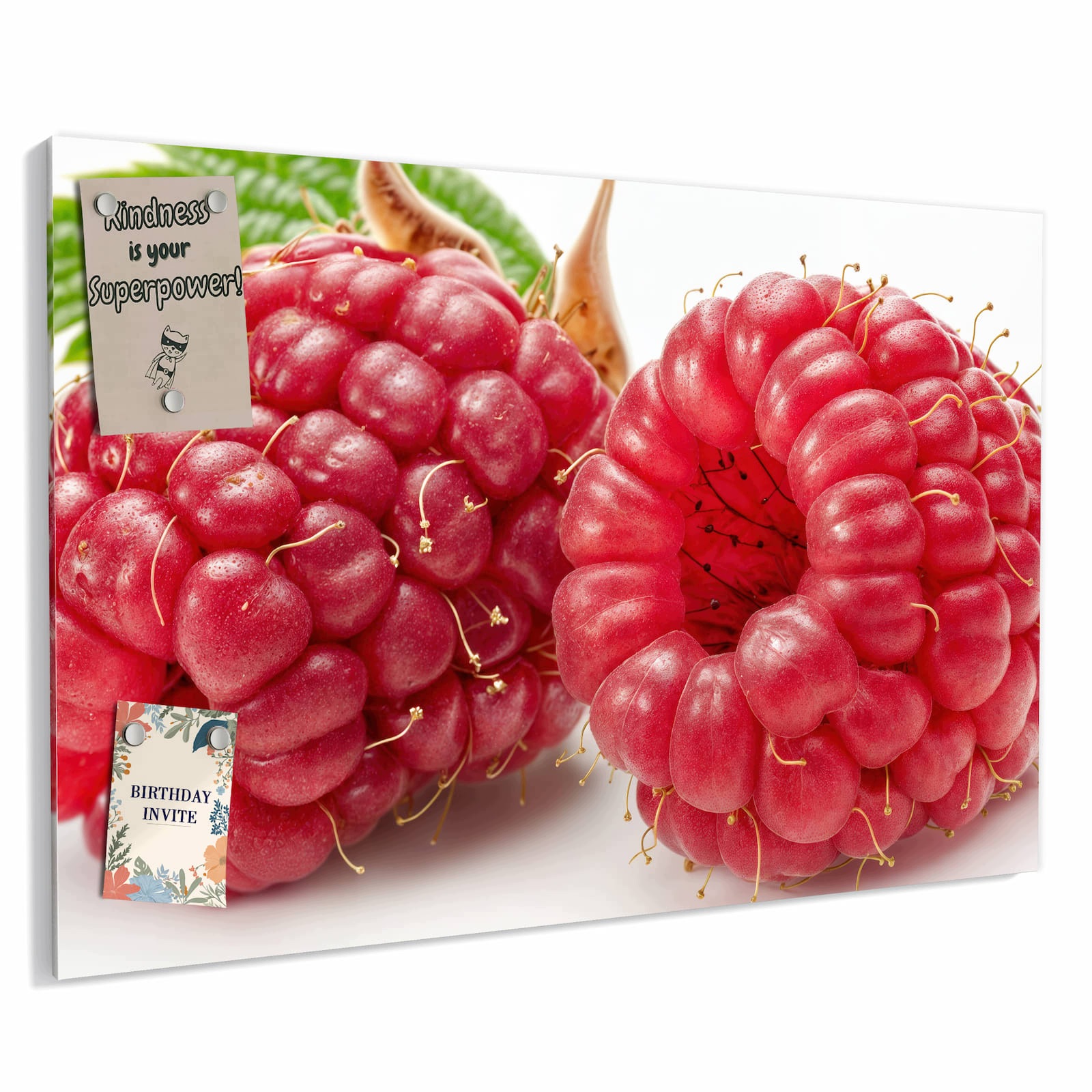 Magnetická tabule – obraz na zeď List maliny | 60 × 40 cm