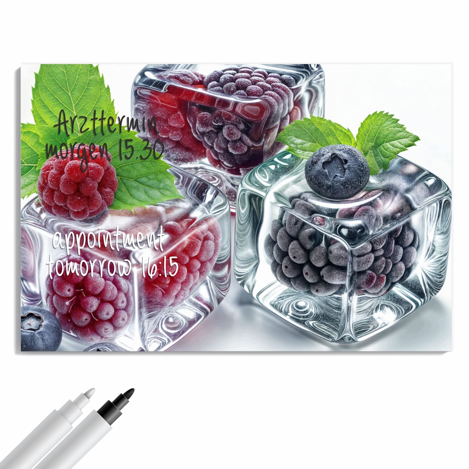 Magnetická tabule – obraz na zeď Chilli pod vodou | 90 × 60 cm