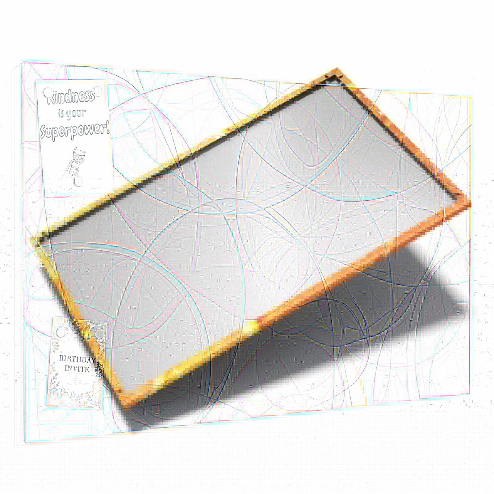 Magnetická tabule – obraz na zeď Nádhera barev | 90 × 60 cm