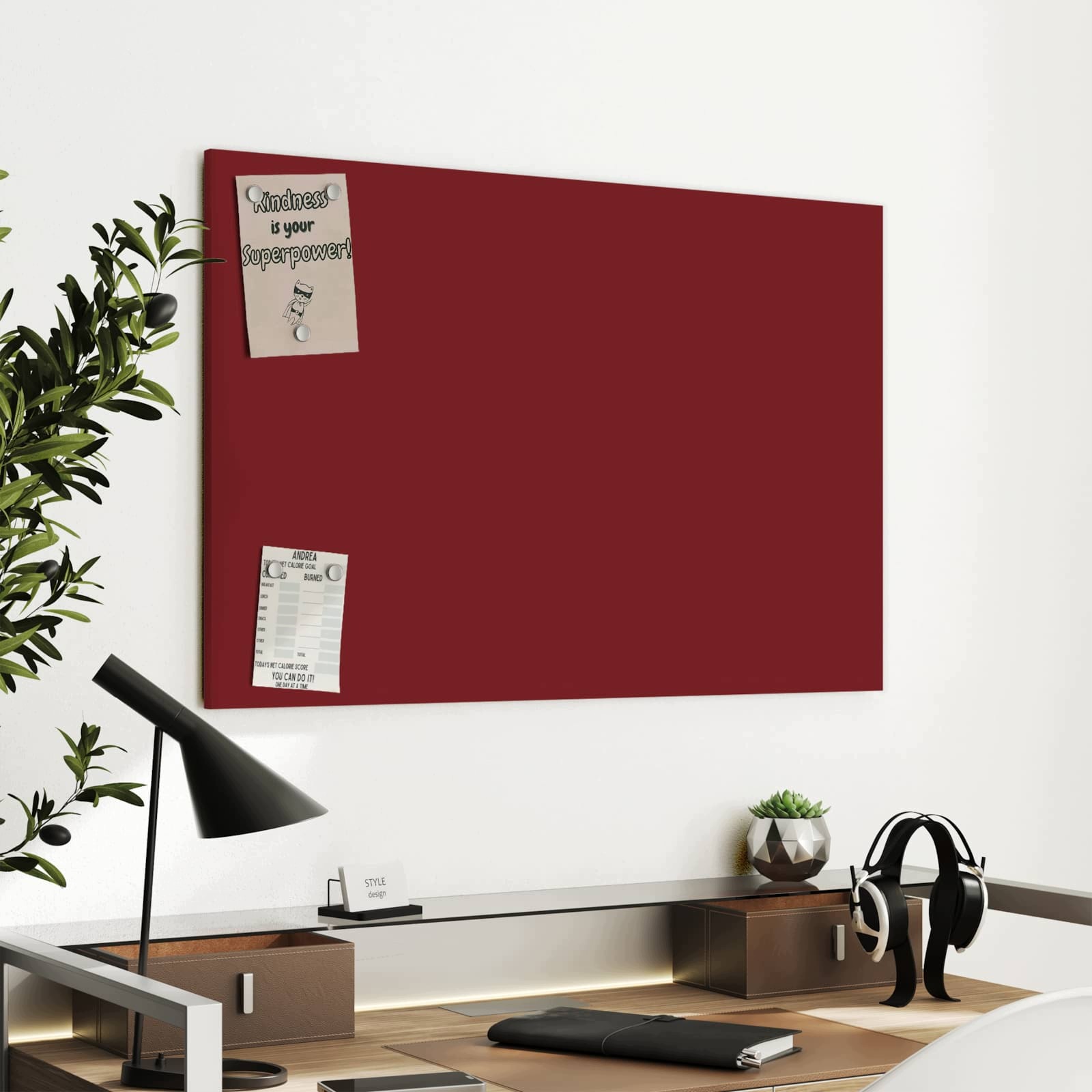 Magnetická tabule – obraz na zeď Tygr portrét | 60 × 40 cm