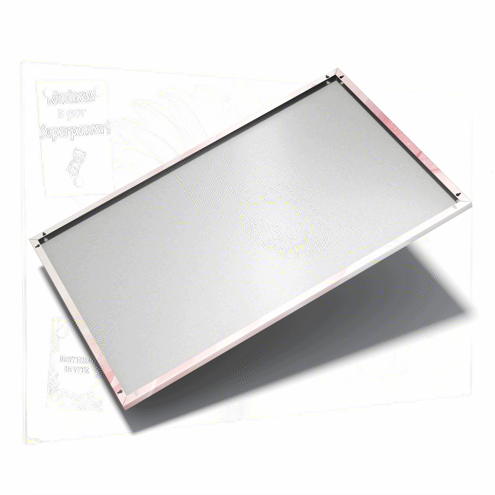 Magnetická tabule – obraz na zeď Umělecký vzhled | 60 × 40 cm