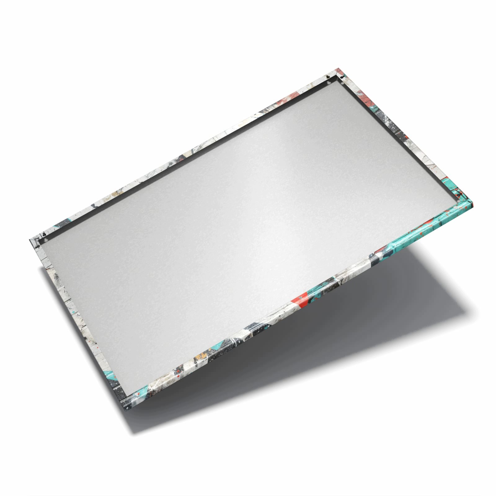 Magnetická tabule – obraz na zeď Barevná kolečka – motiv 2 | 60 × 40 cm