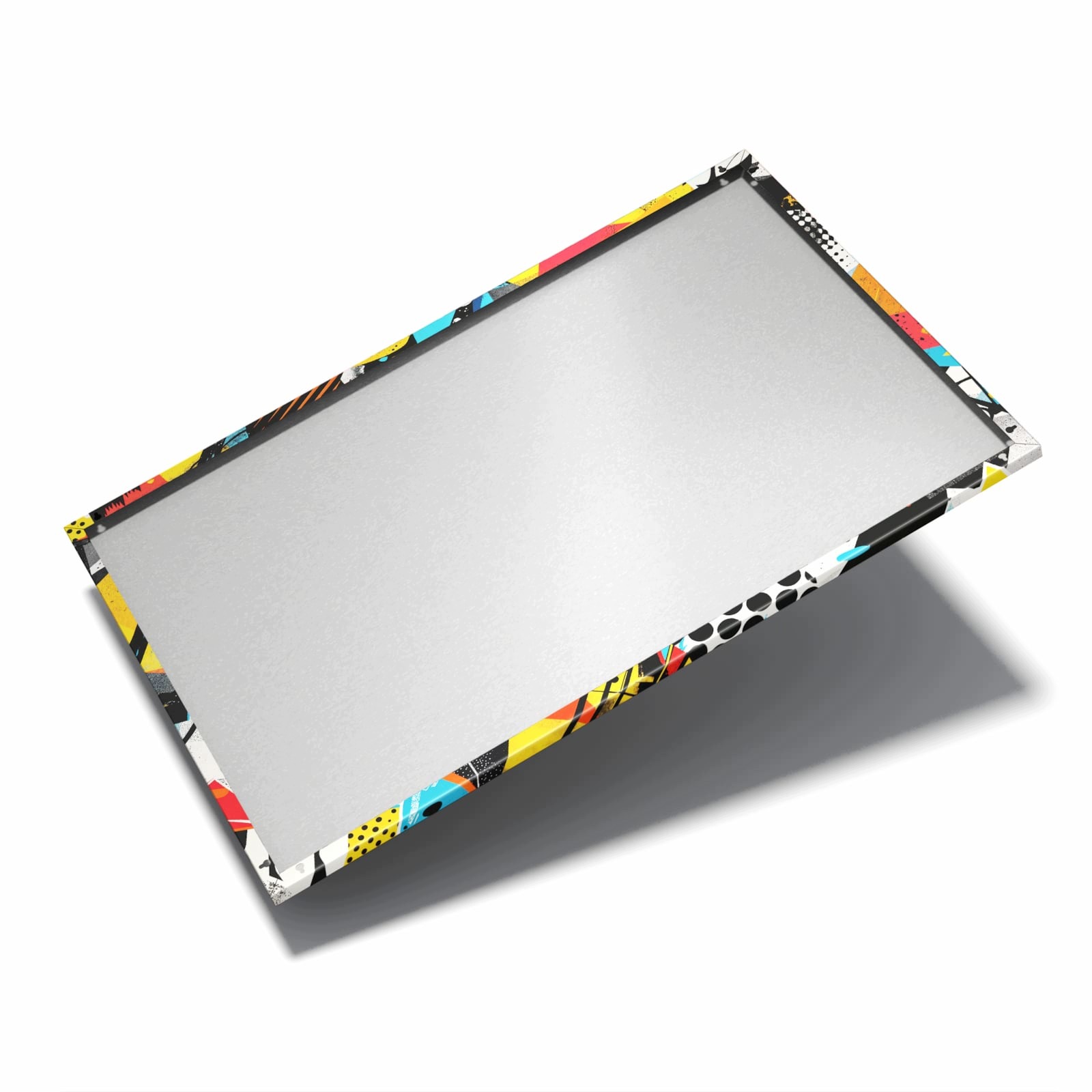 Magnetická tabule – obraz na zeď Oranžové pozadí I | 90 × 60 cm