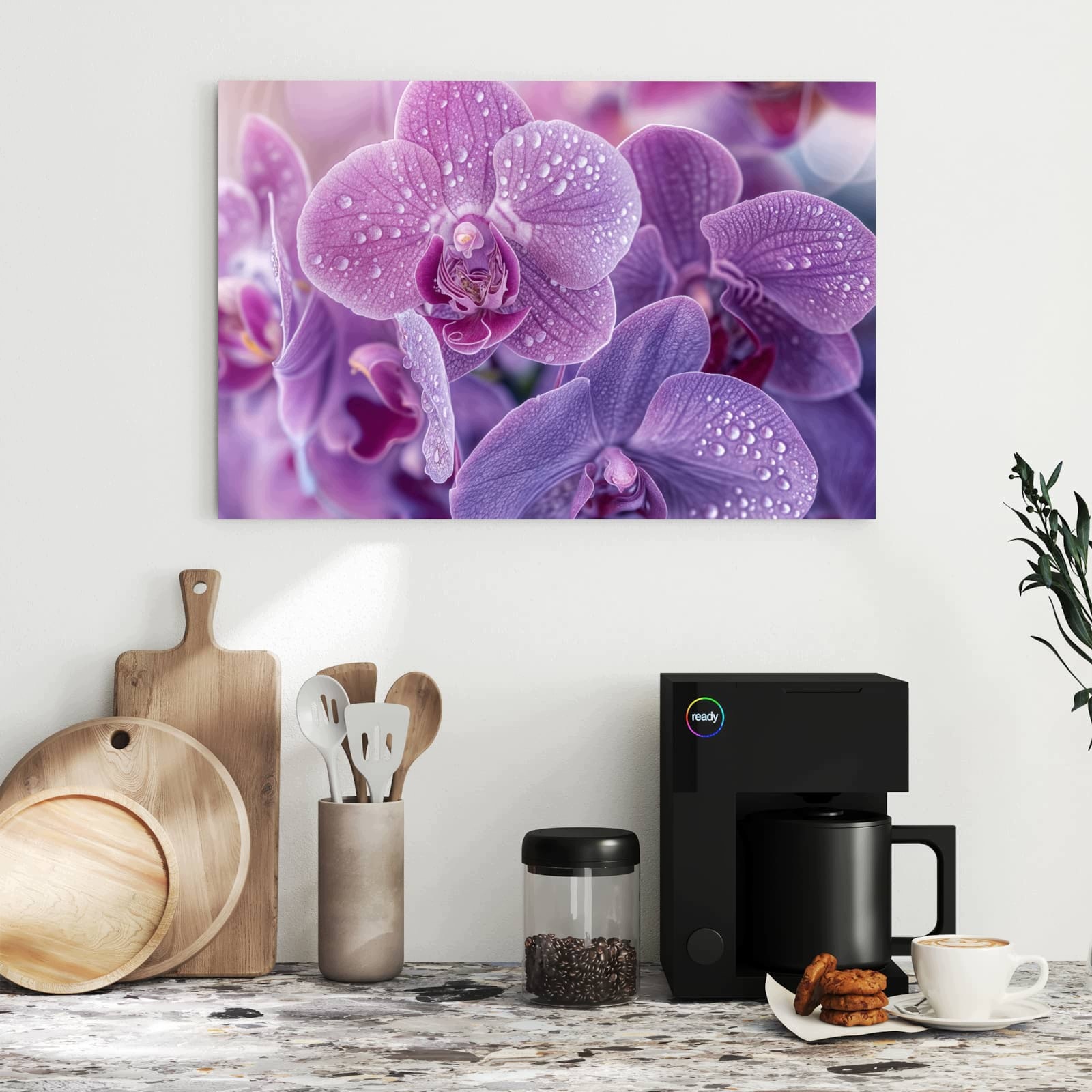 Magnetická tabule – obraz na zeď Květiny orchideje | 60 × 40 cm