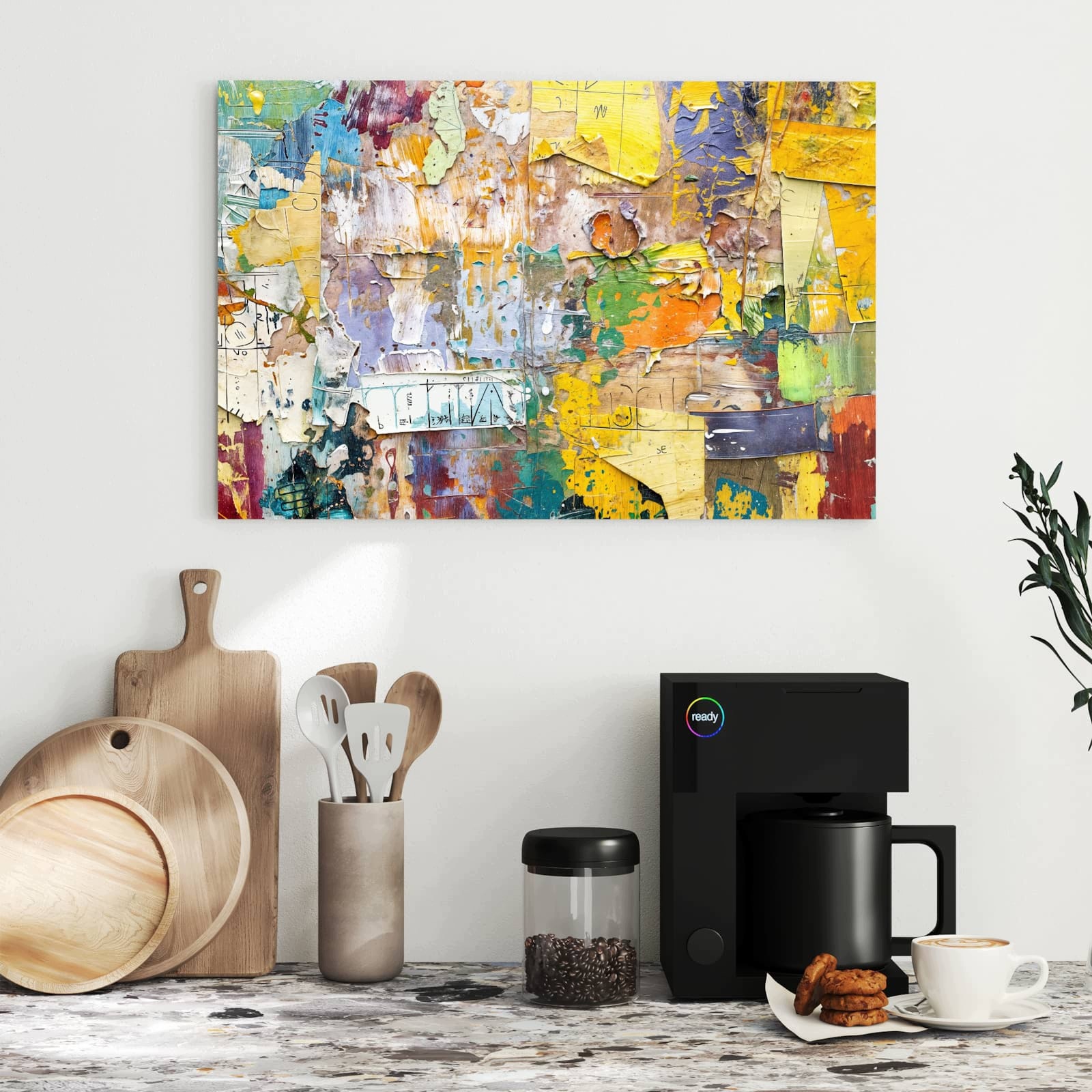 Magnetická tabule – obraz na zeď Abstraktní a umění | 60 × 40 cm