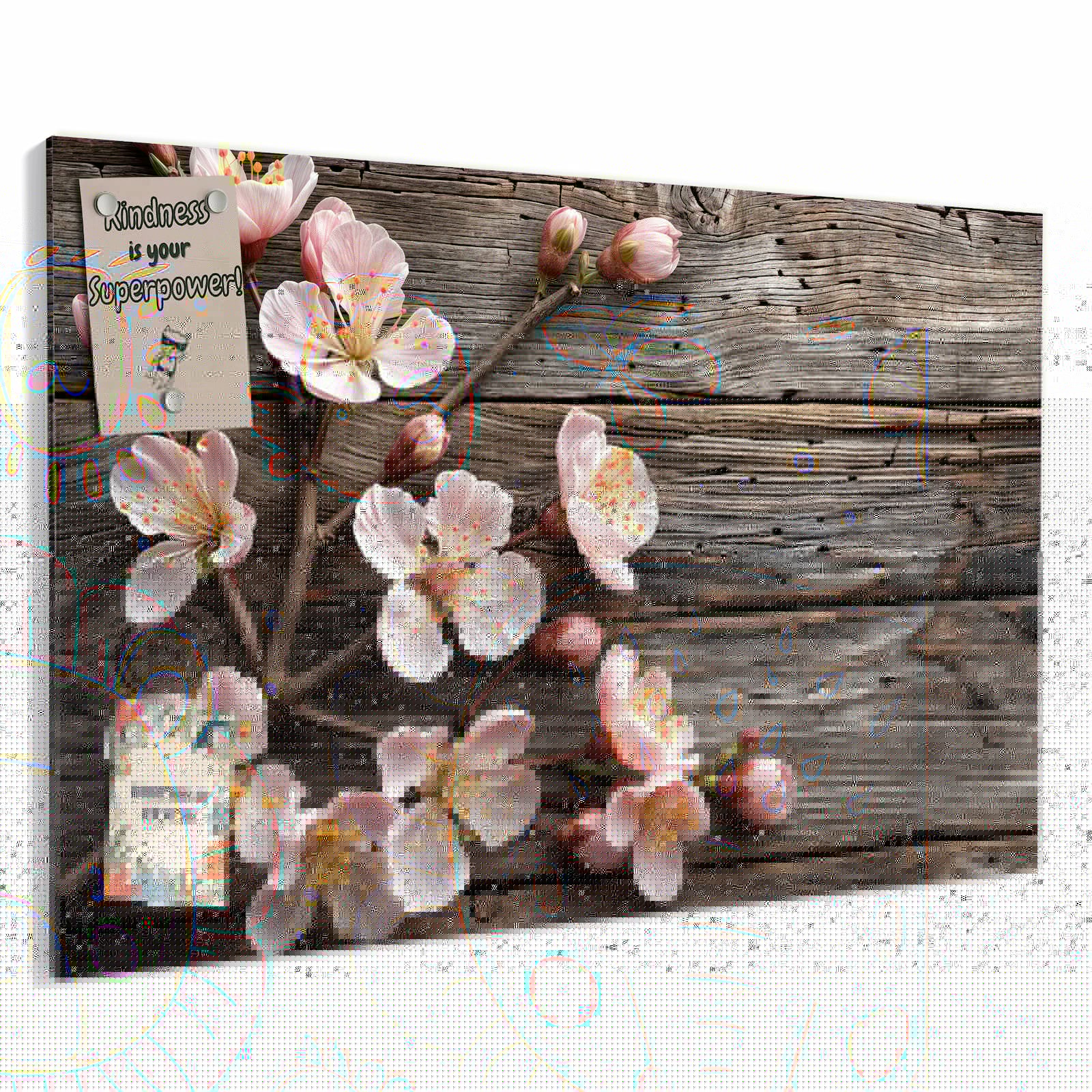 Magnetická tabule – obraz na zeď Zvířecí design | 90 × 60 cm